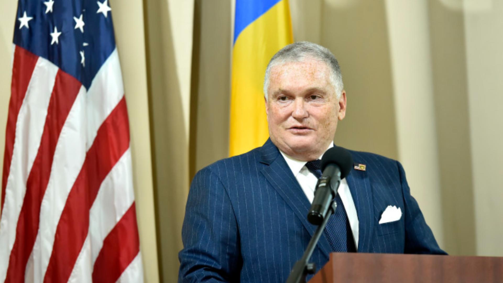 Adrian Zuckerman, fost ambasador al SUA in România (foto: Agerpres)