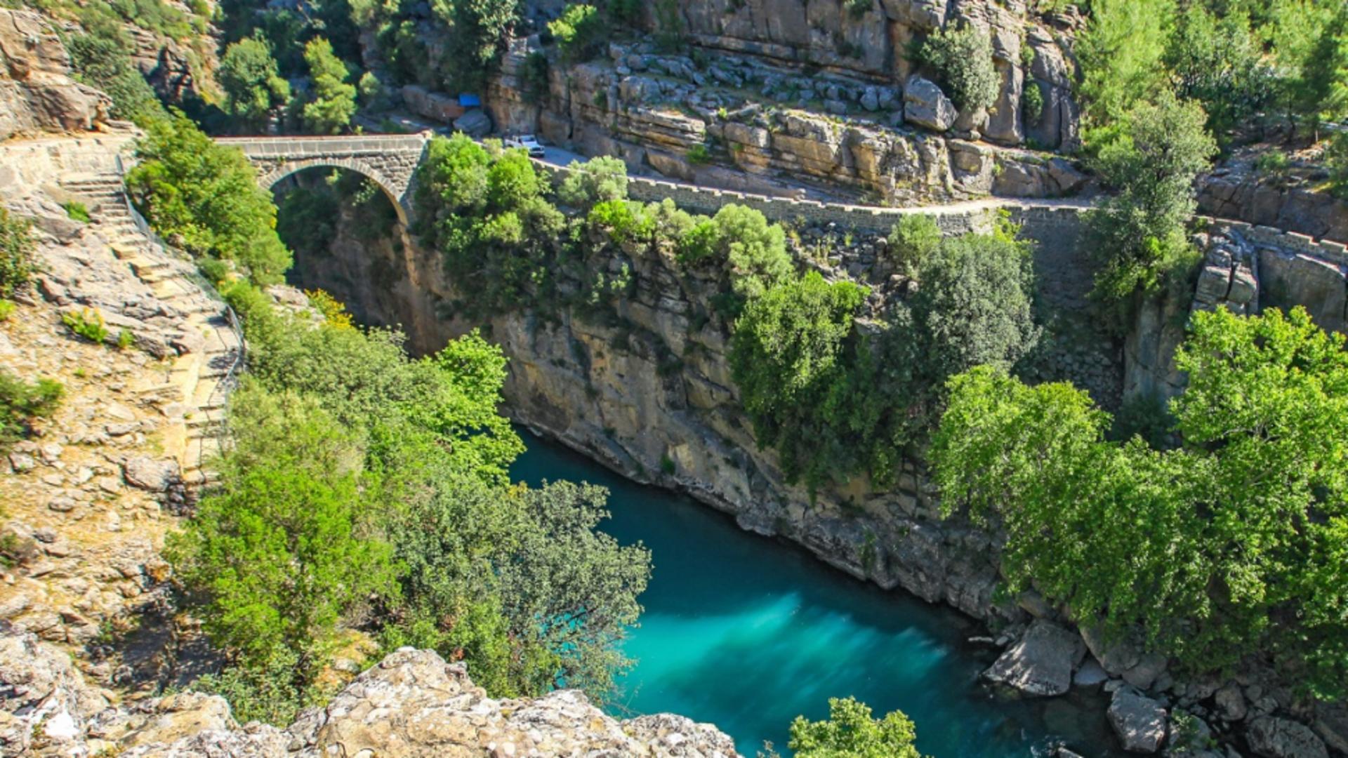 Canioanele din Turcia - magnet pentru turiștii care își doresc vacanțe pline de aventură