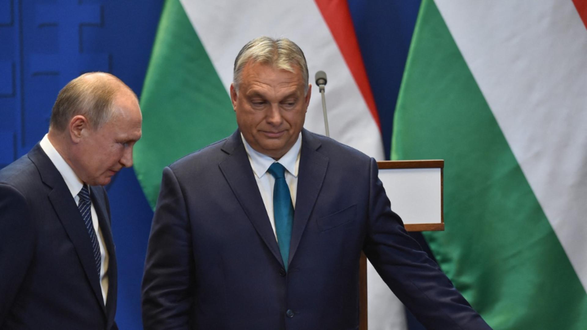 Vladimir Putin și Viktor Orban