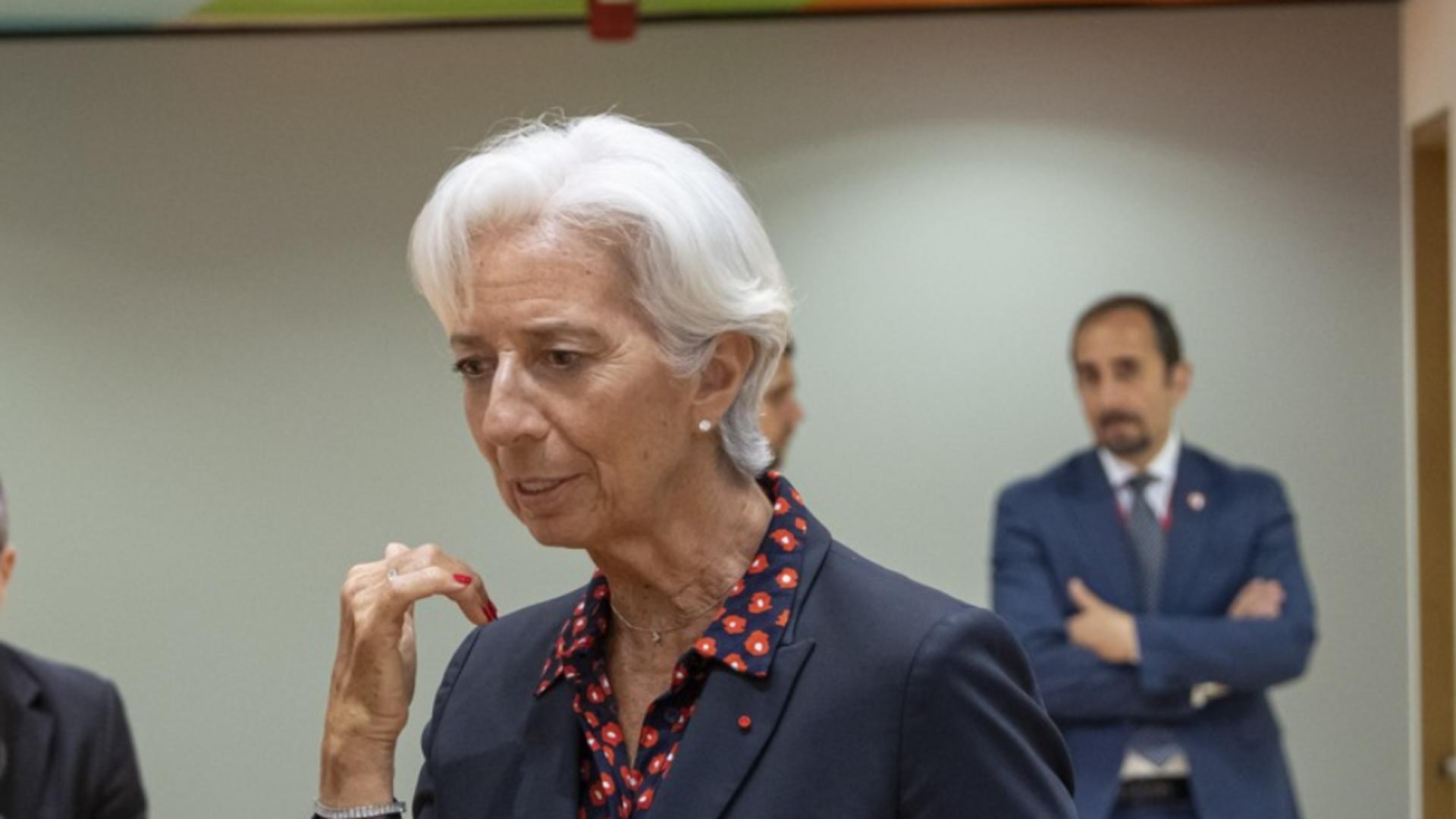 Christine Lagarde, președintele BCE (Profimedia)
