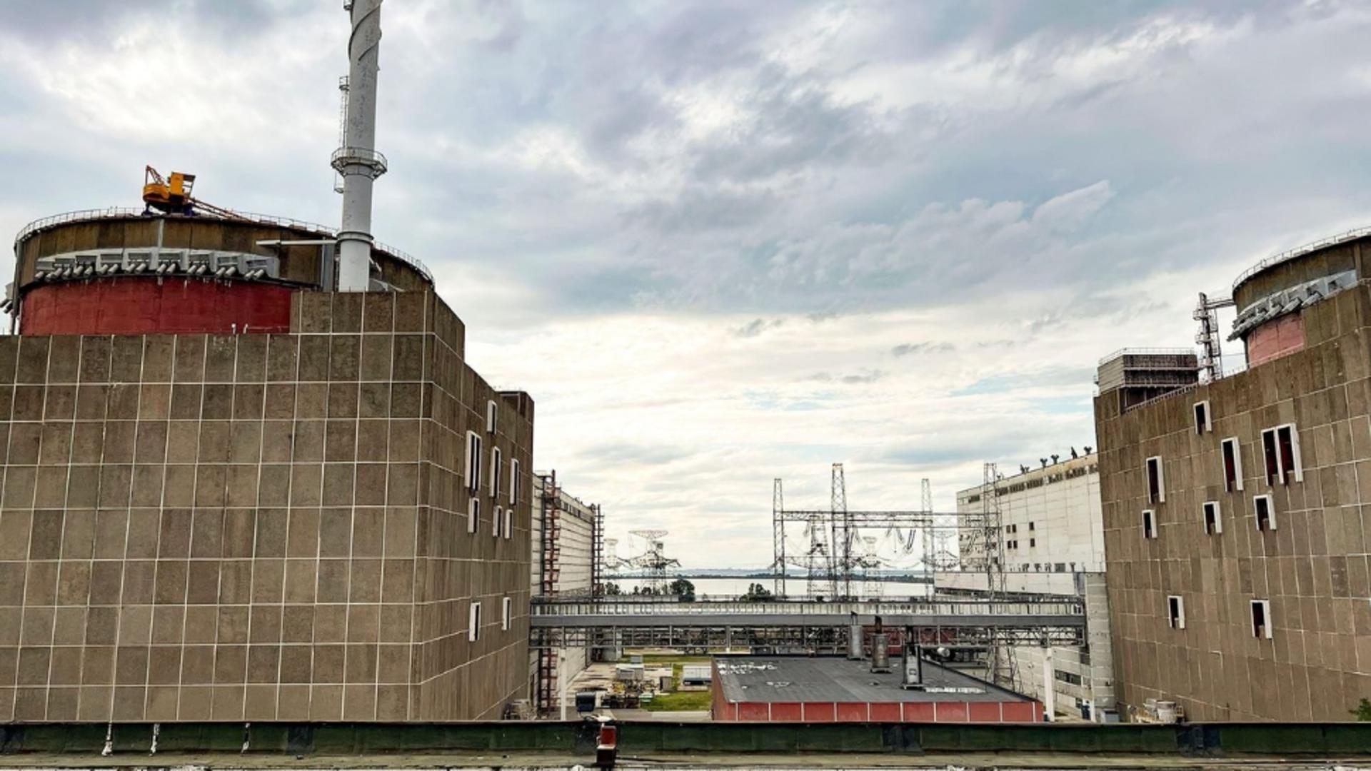 Centrala nucleară de la Zaporojie (Profimedia)