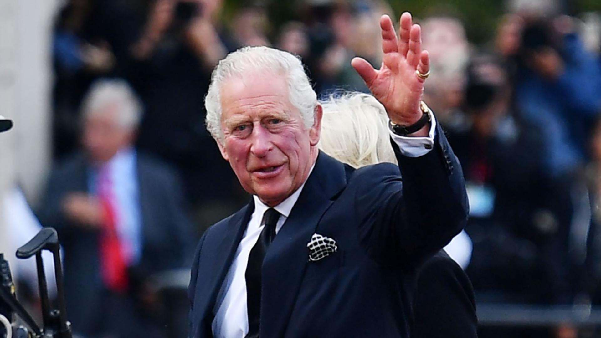 Regele Charles al III-lea la Palatul Buckingham Foto: Profi Media
