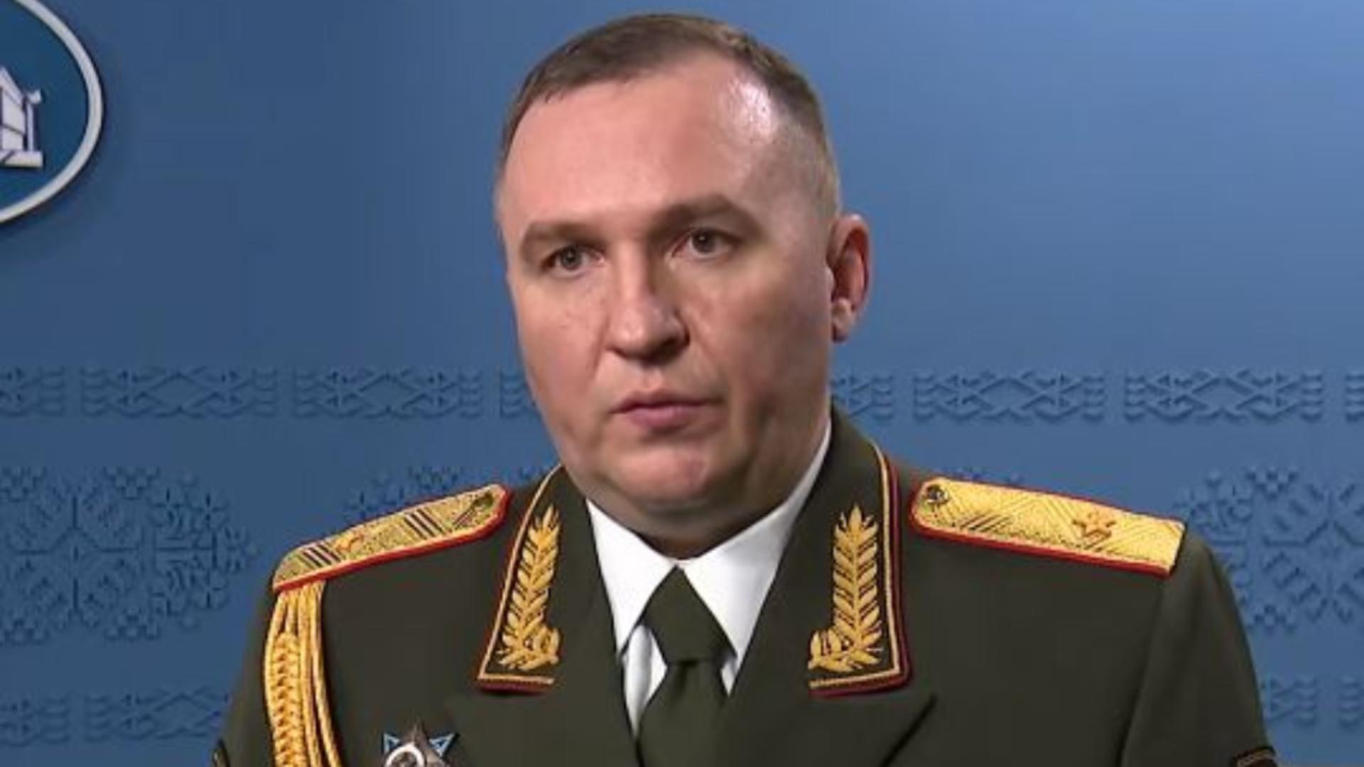 Viktor Khrenin, ministrul belarus al Apărării