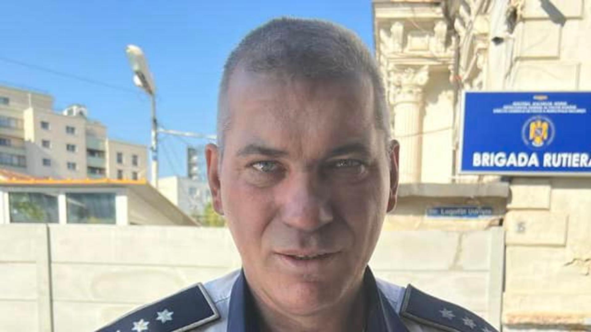 Vlăsceanu Ionuț, comisar-șef la Brigada Rutieră din Capitală