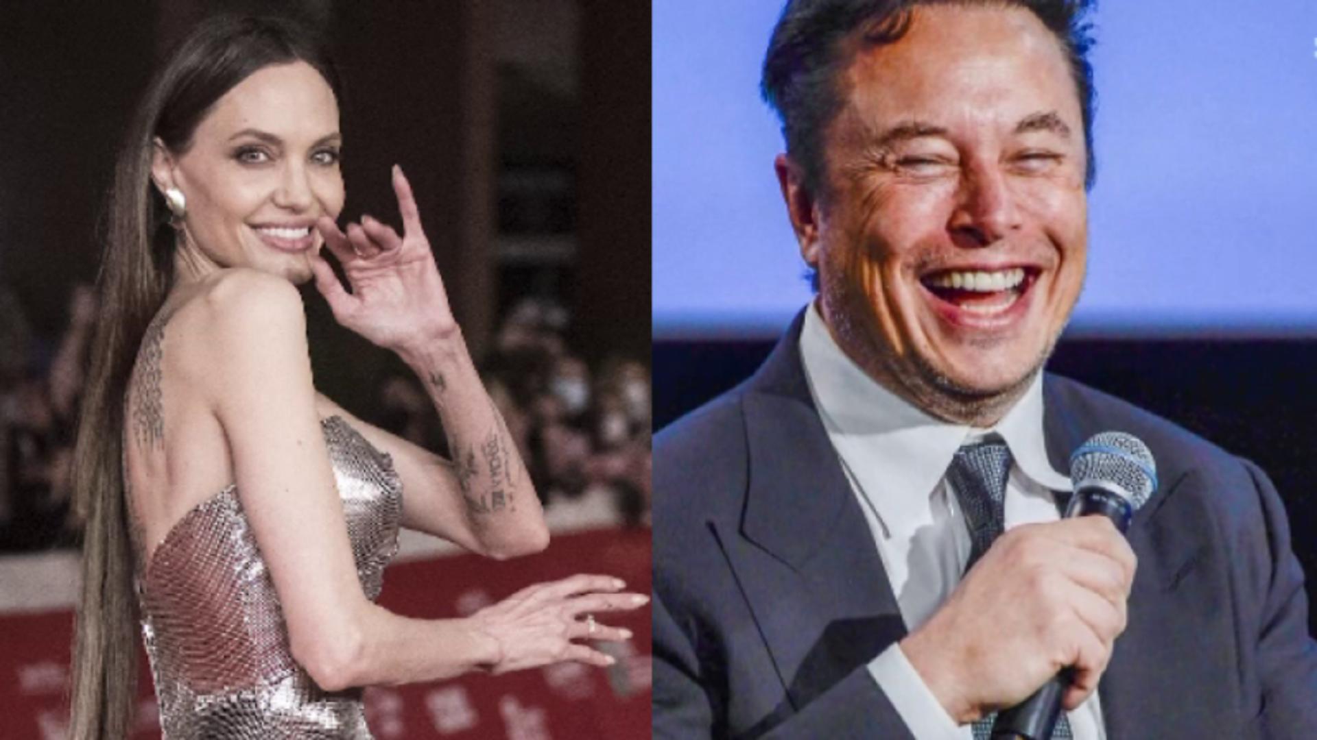 Angelina Jolie și Elon Musk