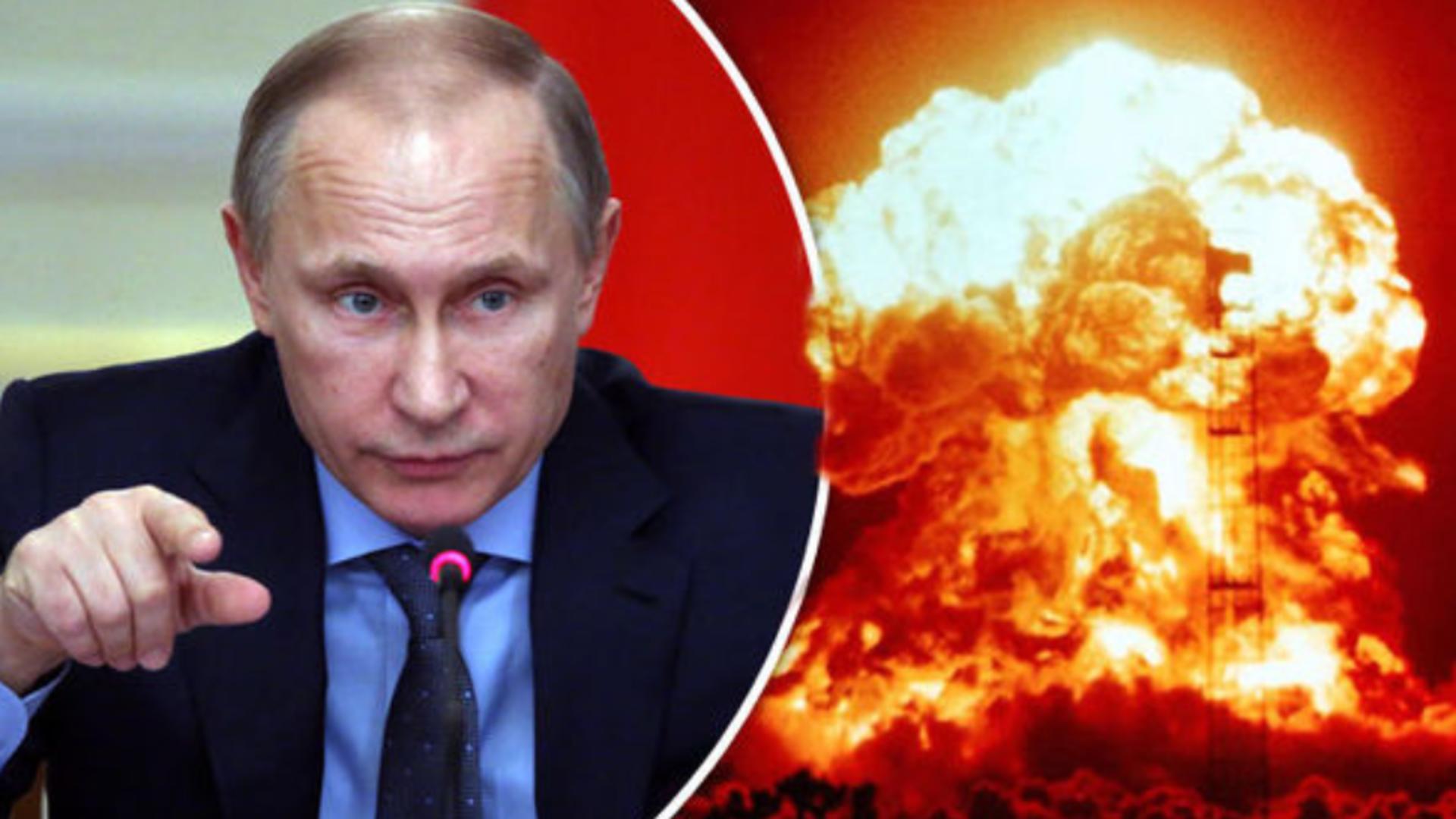 Scenariul ireal avansat de americani pentru războiul din Ucraina: Putin va folosi BOMBA nucleară ca să rămână la putere