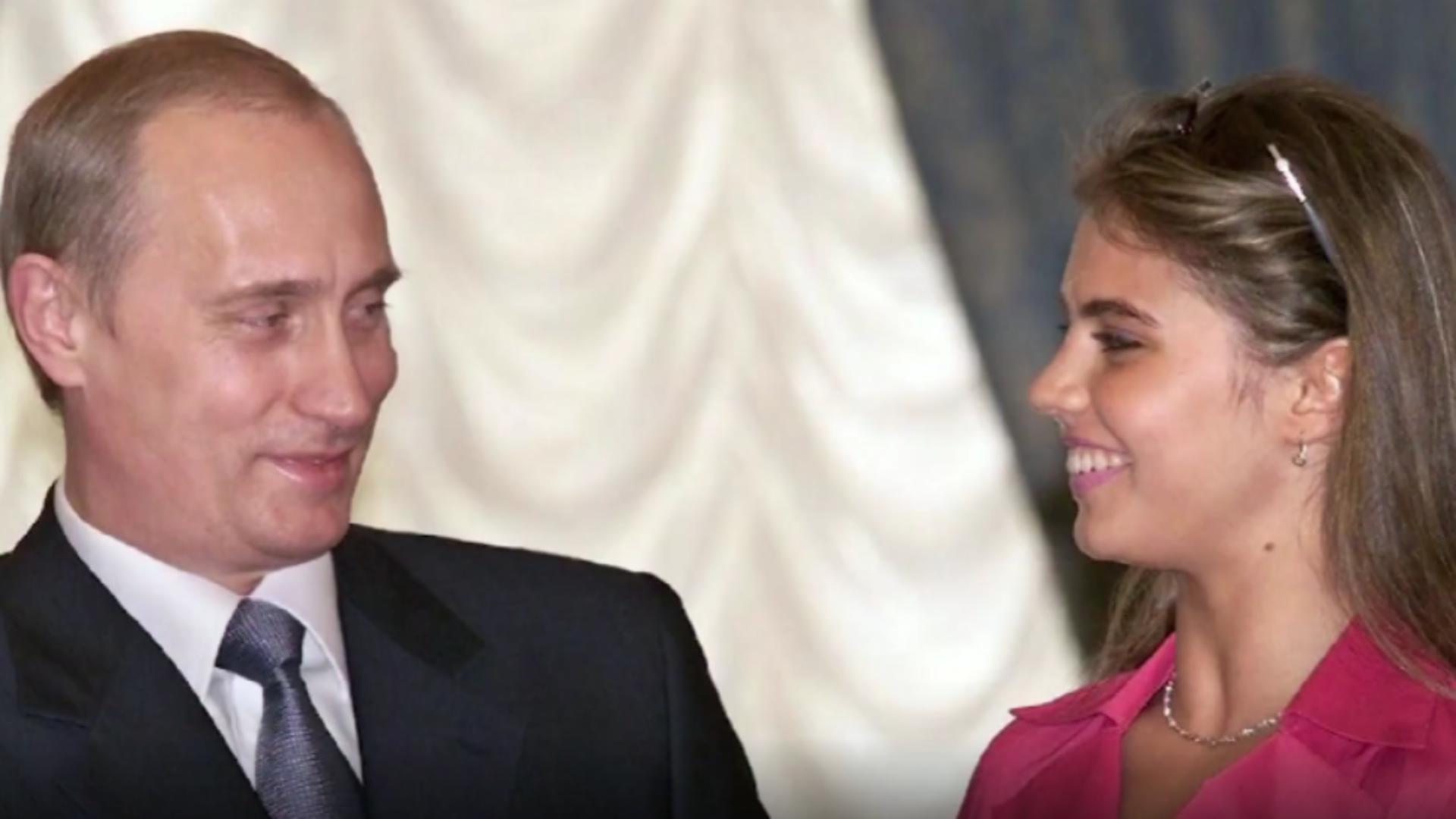 Vladimir Putin și Alina Kabaeva/ Captură video