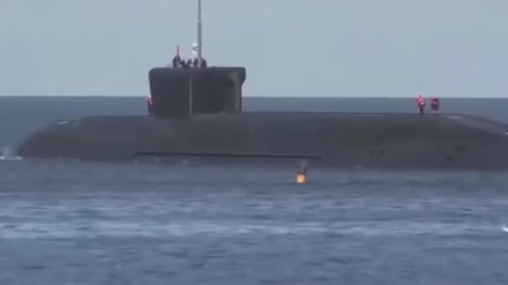 Submarin rus Belgorod / Captură Youtube