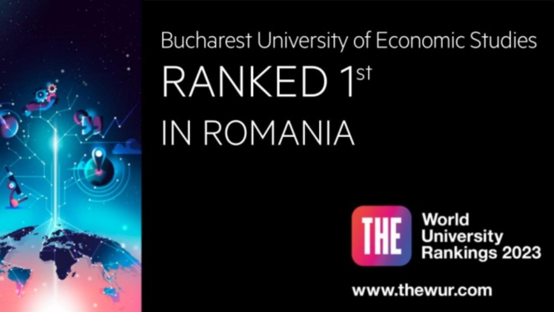 ASE Bucureşti, din nou, cea mai bună universitate din România. Prima universitate românească în top 600 mondial - VIDEO