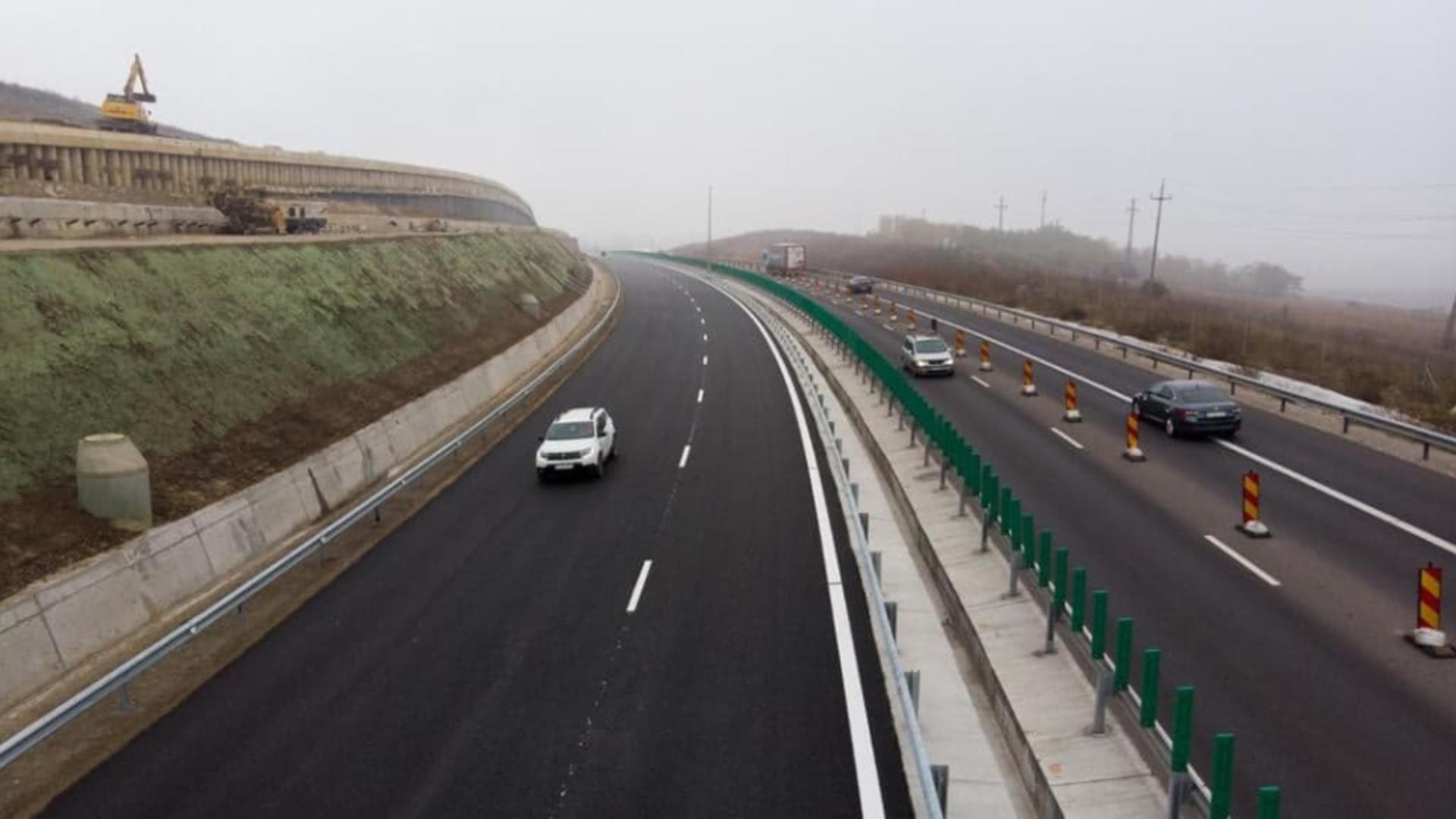 Cel mai dificil lot din Autostrada Sebeș-Turda se dă în trafic 