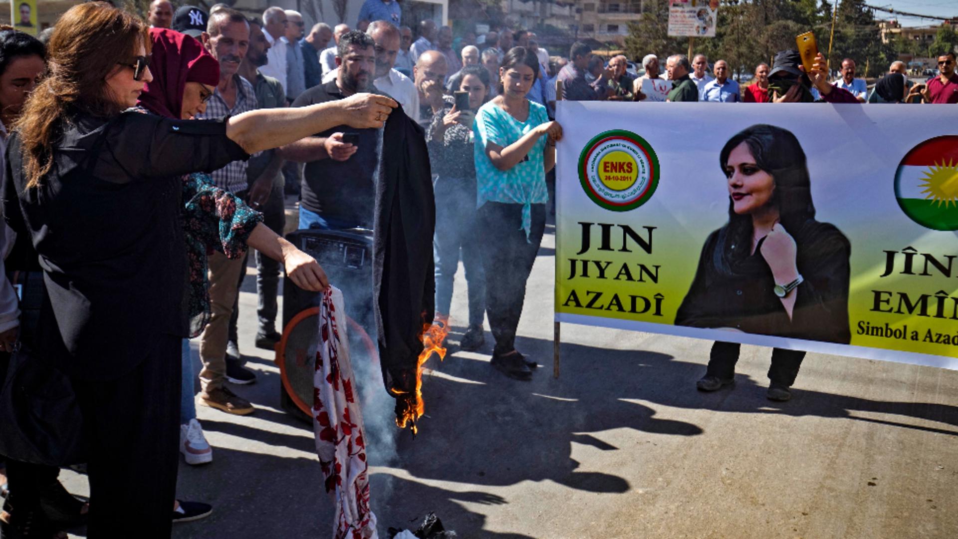 Continuă protestele în Iran. Foto/Profimedia