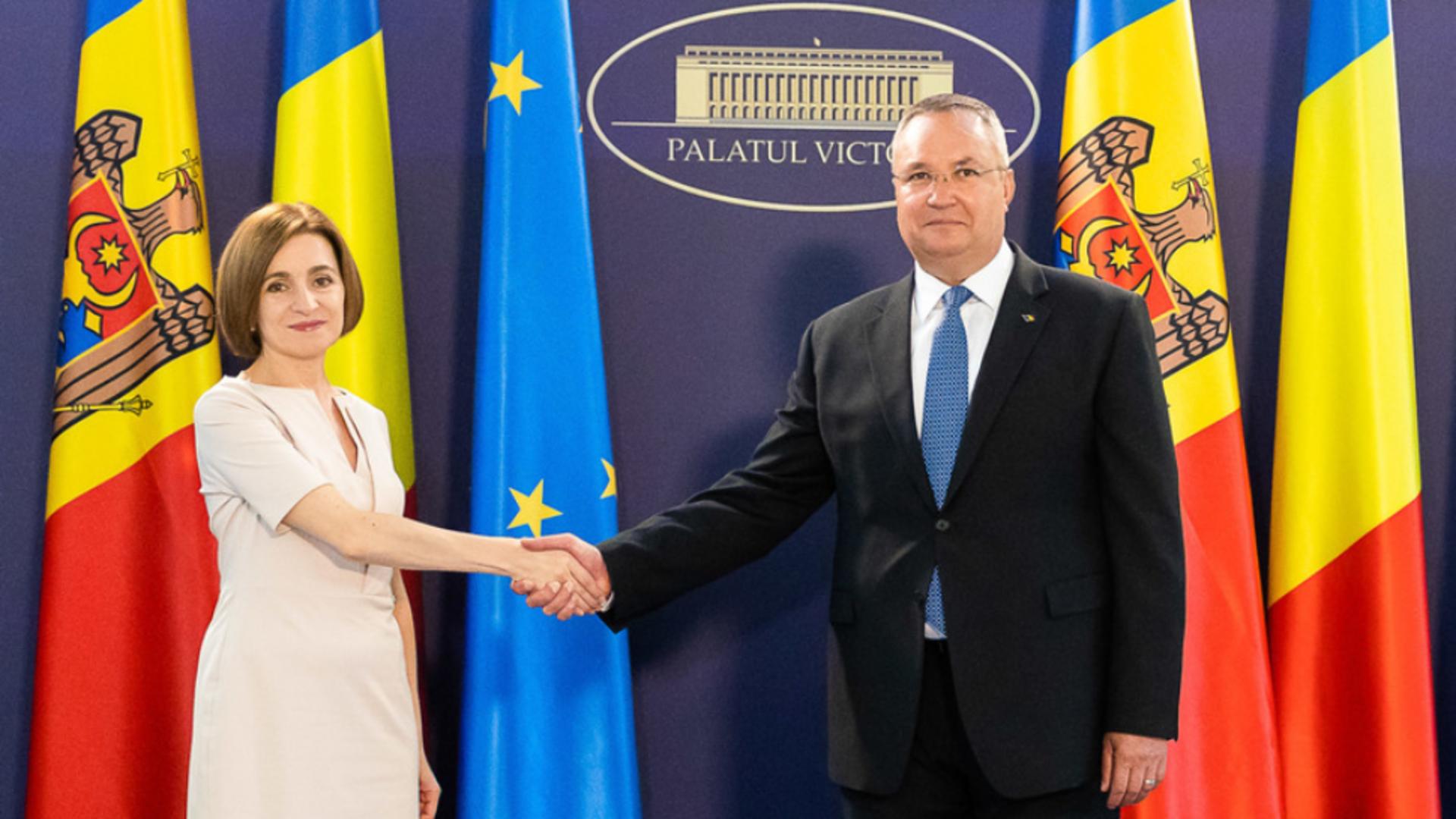 Maia Sandu, vizită la București. Întrevederi cu președintele Klaus Iohannis și cu premierul Nicolae Ciucă 
