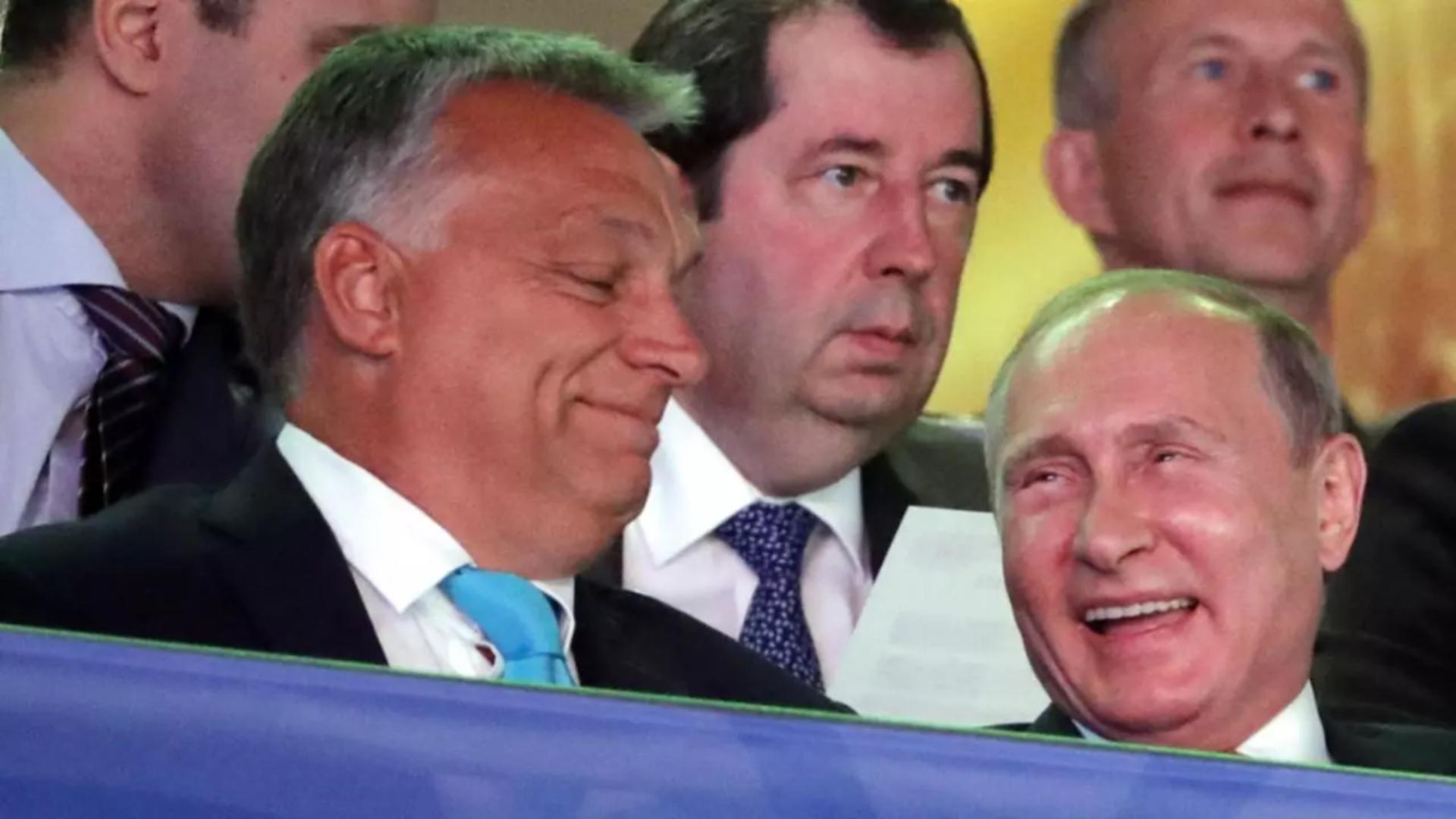 Viktor Orban și Vladimir Putin (arhivă - Profimedia)