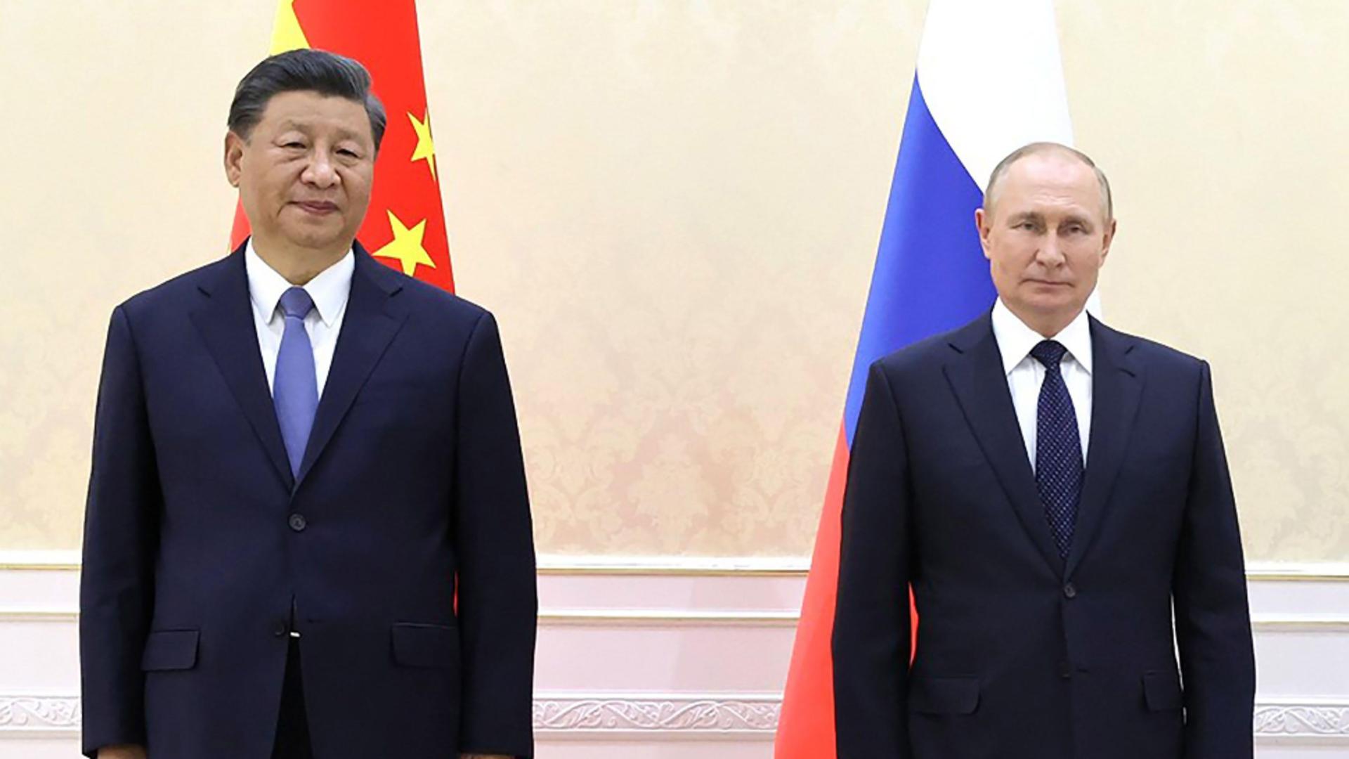 Xi Jinping și Vladimir Putin / Sursa foto: Profi Media