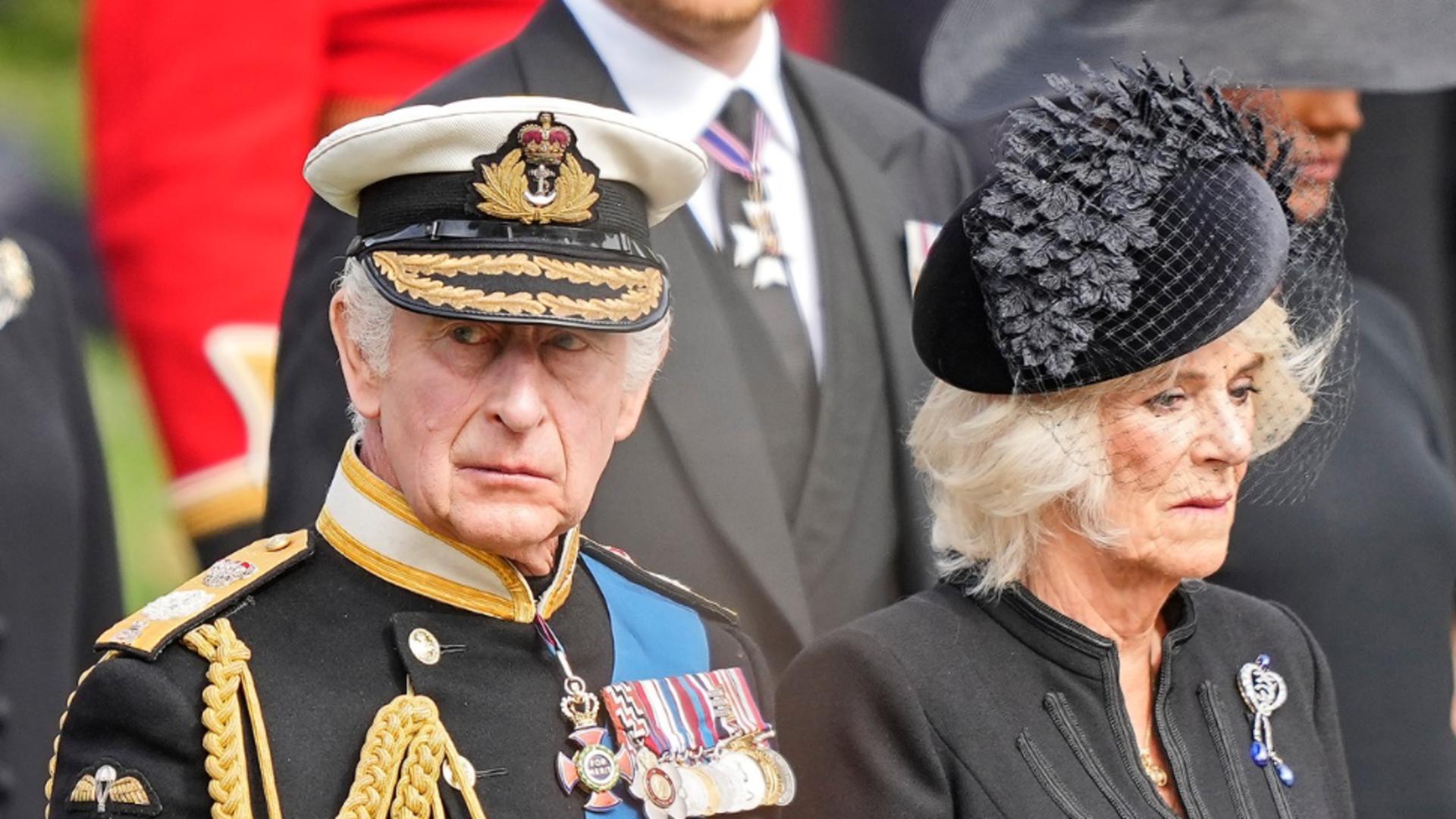 Regele Charles al III-lea și regina-consoartă Camilla