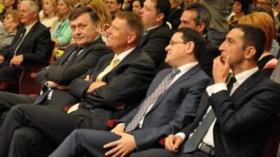 Crin Antonescu, Klaus Iohannis și Eduard Hellvig / arhivă Foto: Agerpres