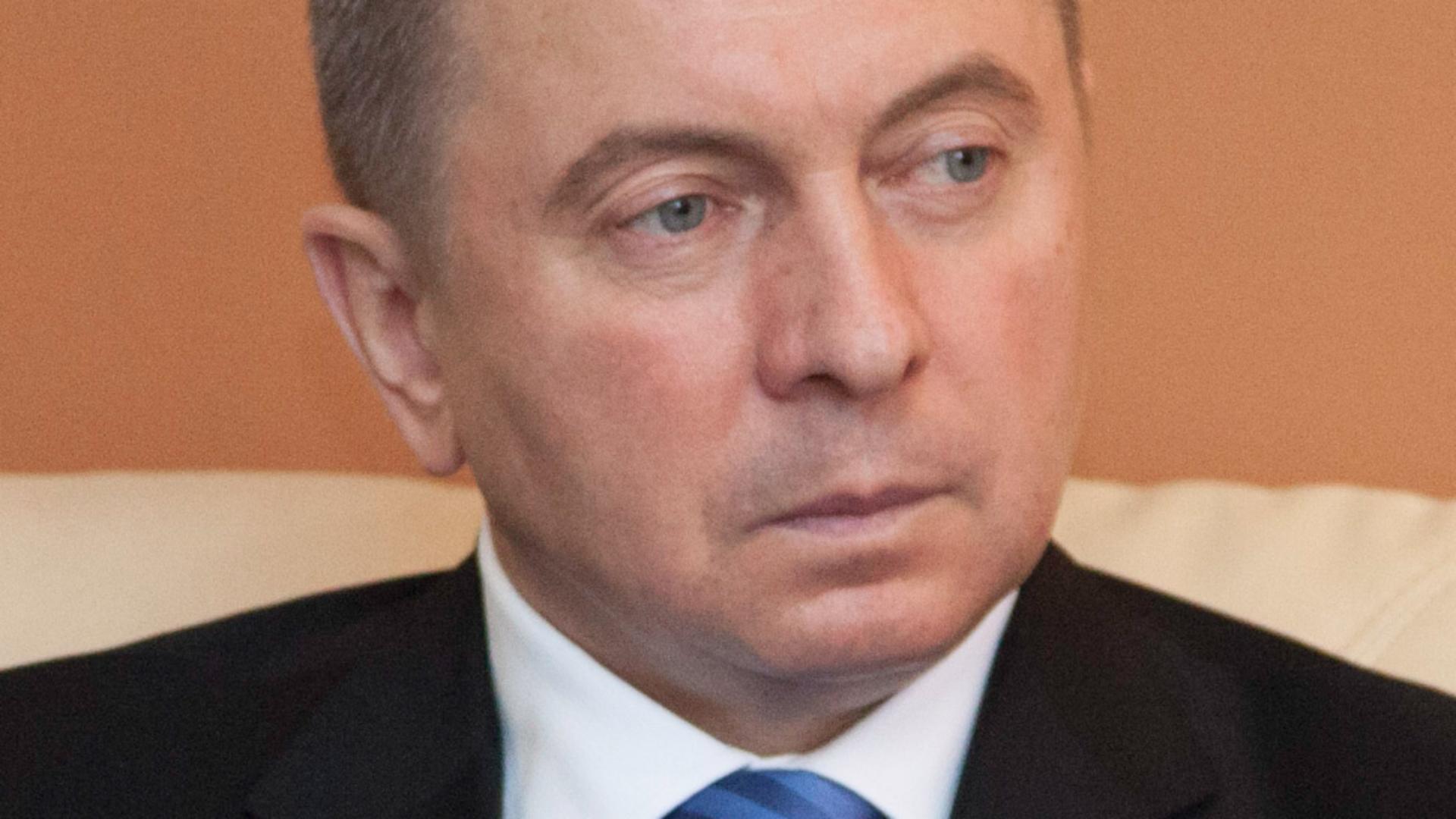 Vladimir Makei, ministrul de externe al Belarusului