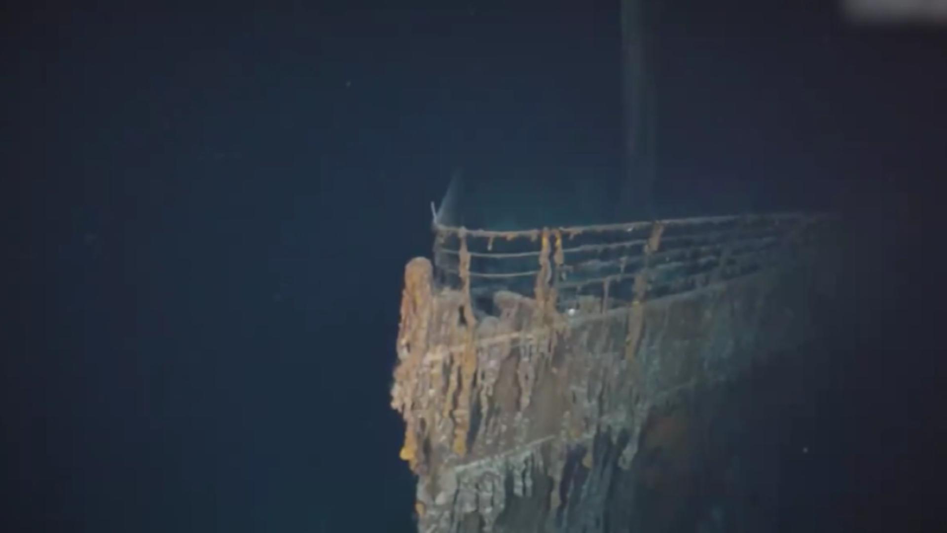 Epavă Titanic/ Captură video