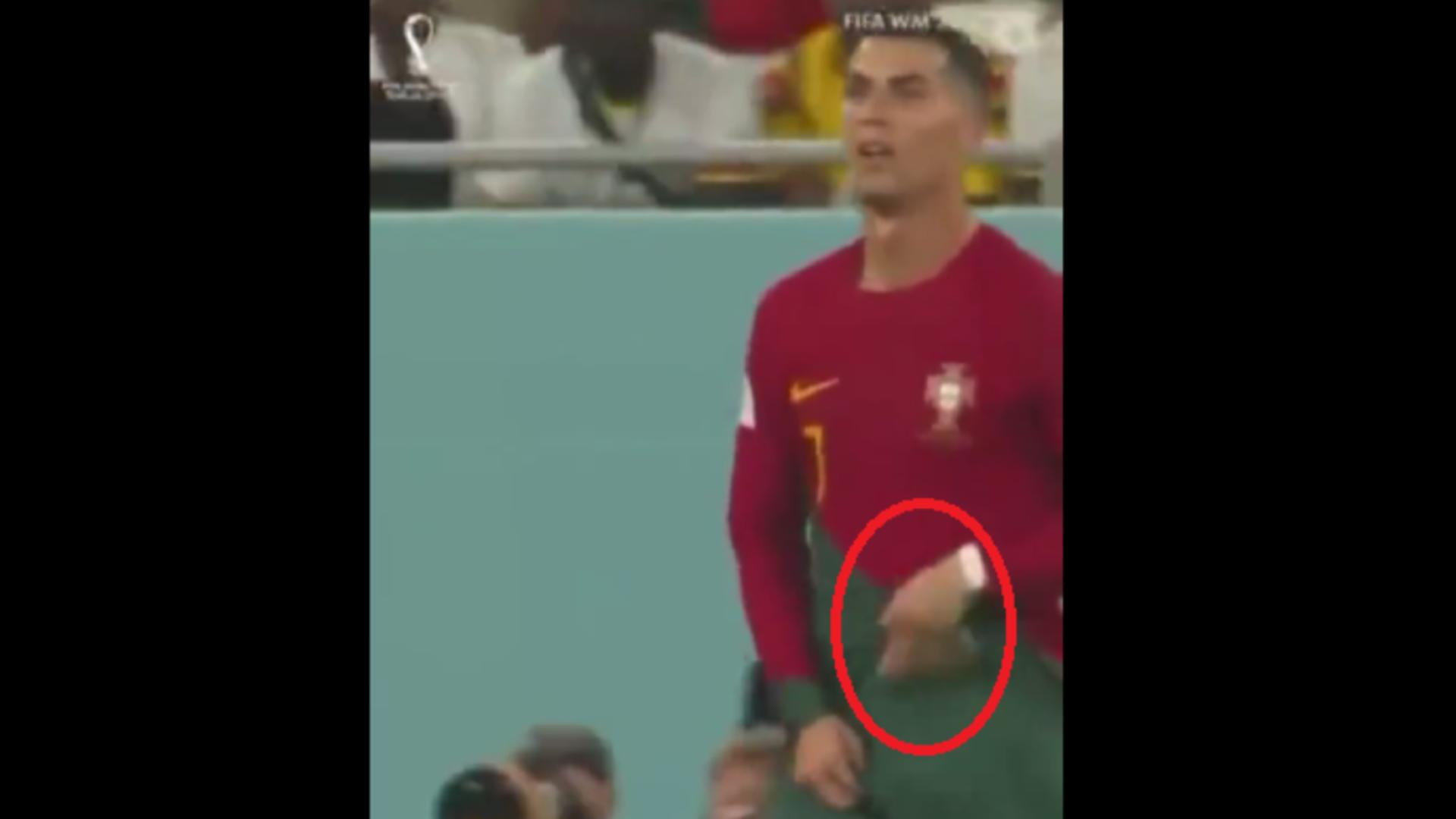 Ronaldo/ Captură Twitter