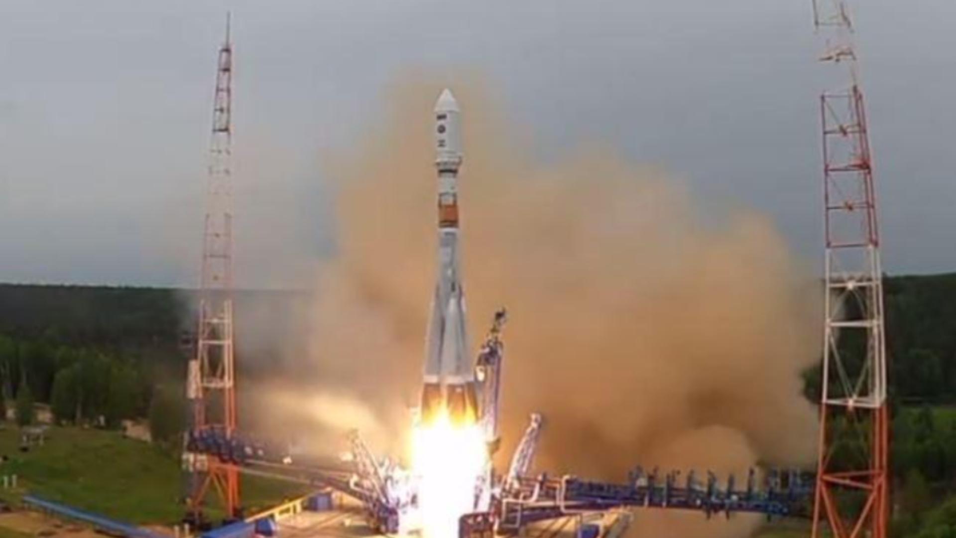 Lansare rachetă Rusia/ Captură video Youtube
