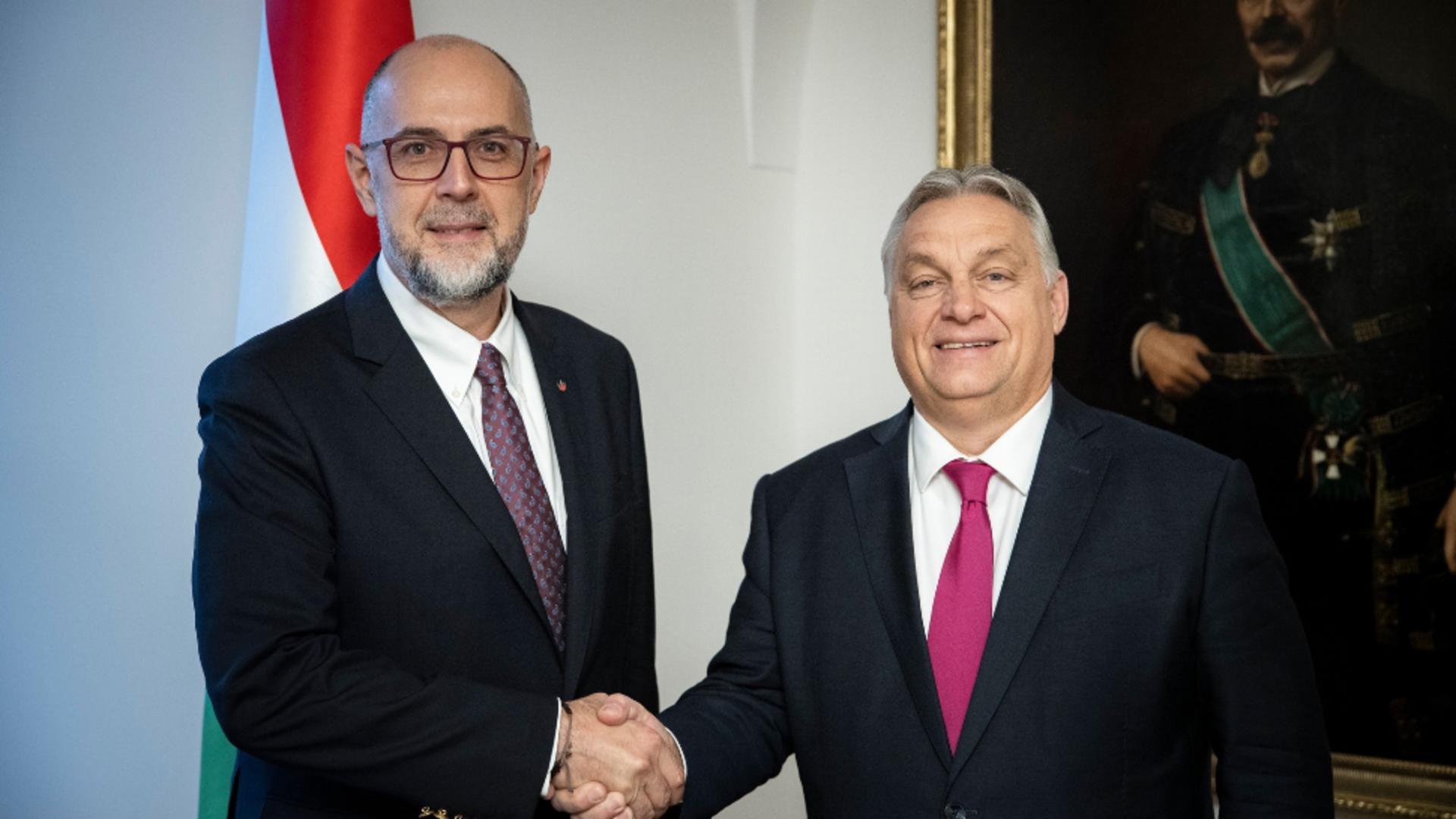 Kelemen Hunor i-a cerut premierului maghiar, Viktor Orban, să sprijine România în procesul de aderare la Schengen