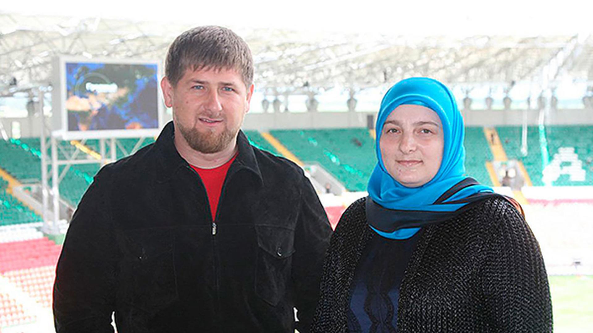 Ramzan Kadîrov și soția sa, Medni Kadîrova / Foto: Profi Media