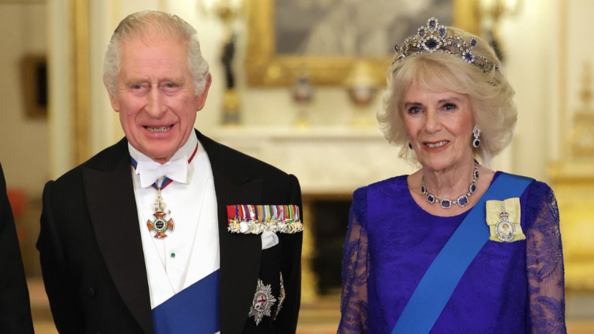 Regele Charles al II-lea și regina consoartă Camilla Foto: Profi Media