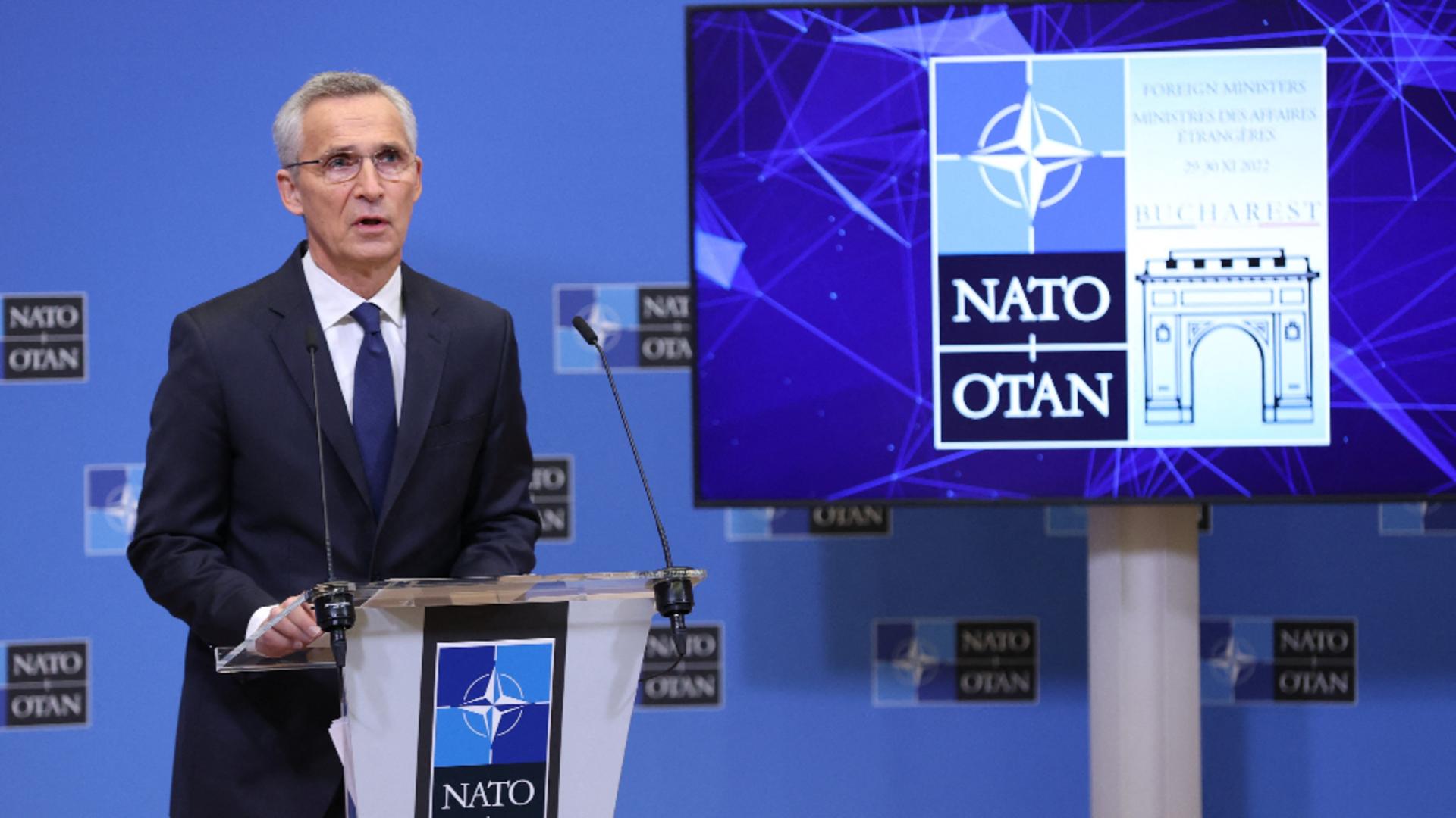 Șeful NATO, Jens Stoltenberg. Foto: Profimedia