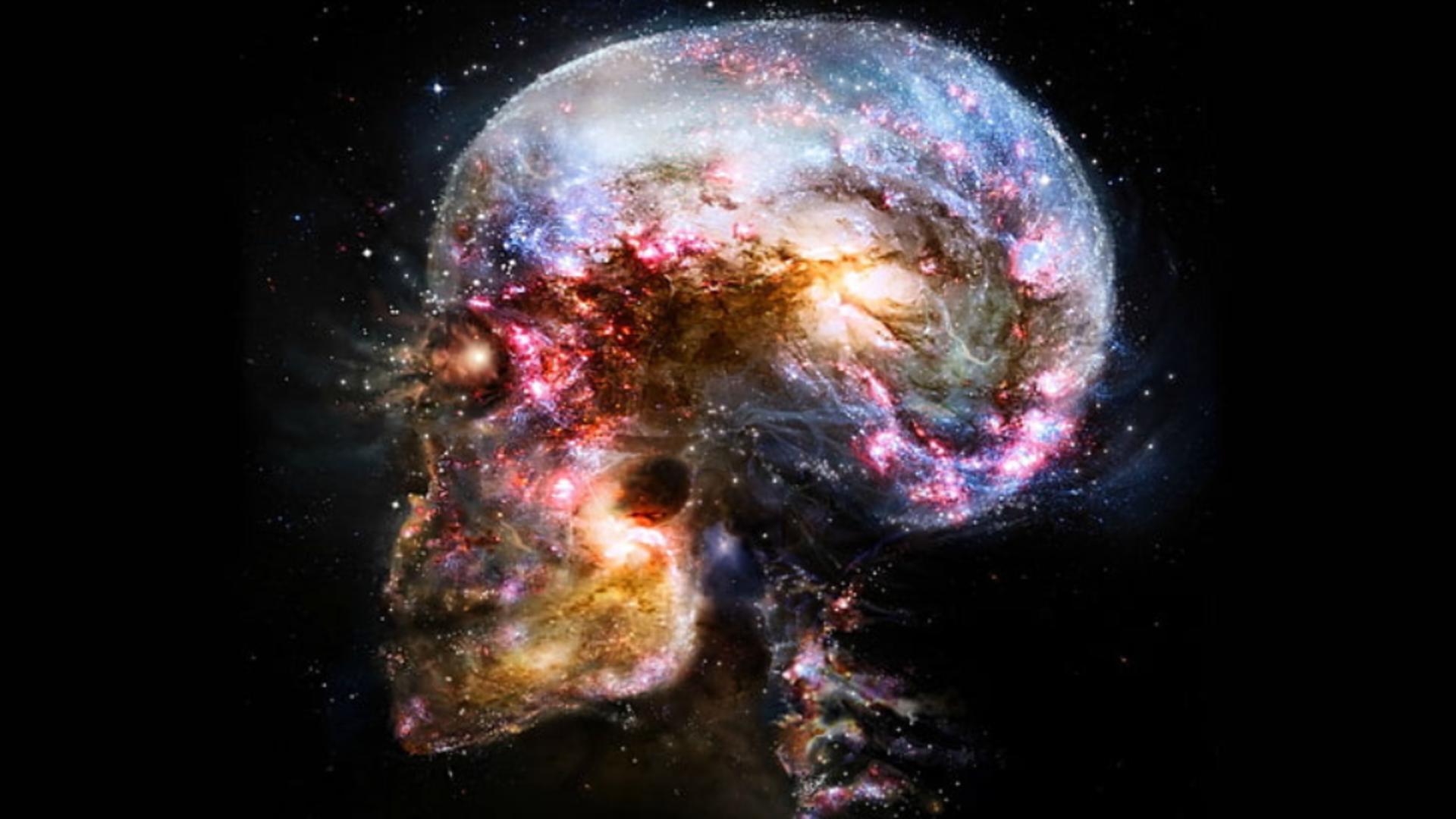Abstract brain wallpaper