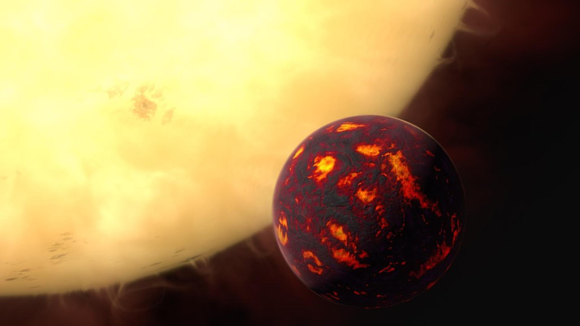 Planeta 55 Cancri e / Foto: Wikipedia