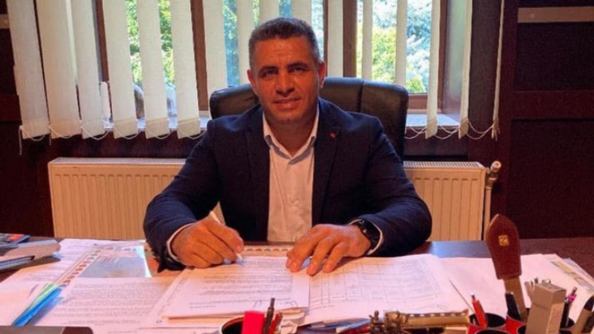 Vasile Delicoti, primarul comunei Poarta Albă / Foto: Facebook 
