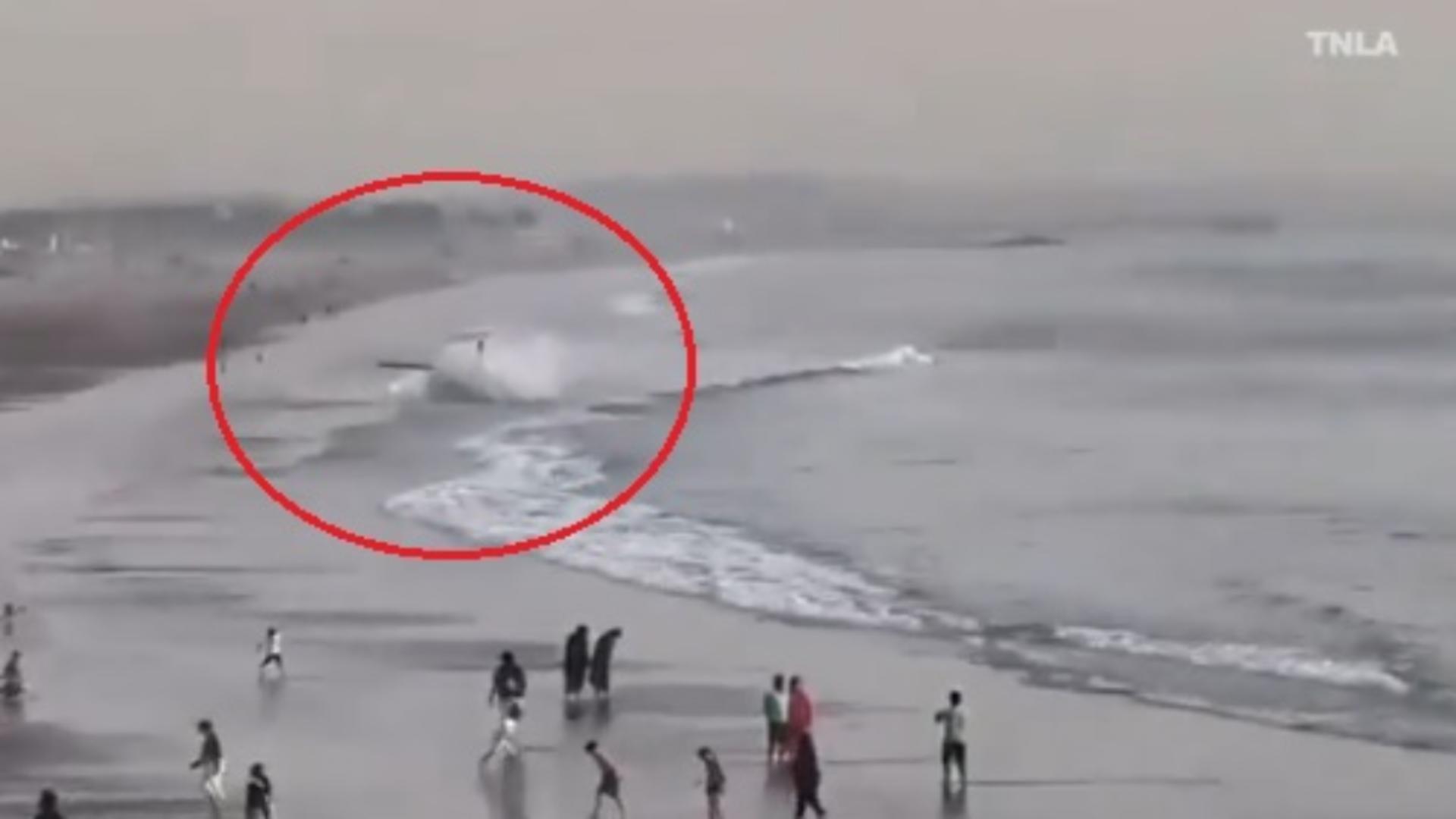 Incident aviatic - avion prăbușit pe plajă: nu există supraviețuitori