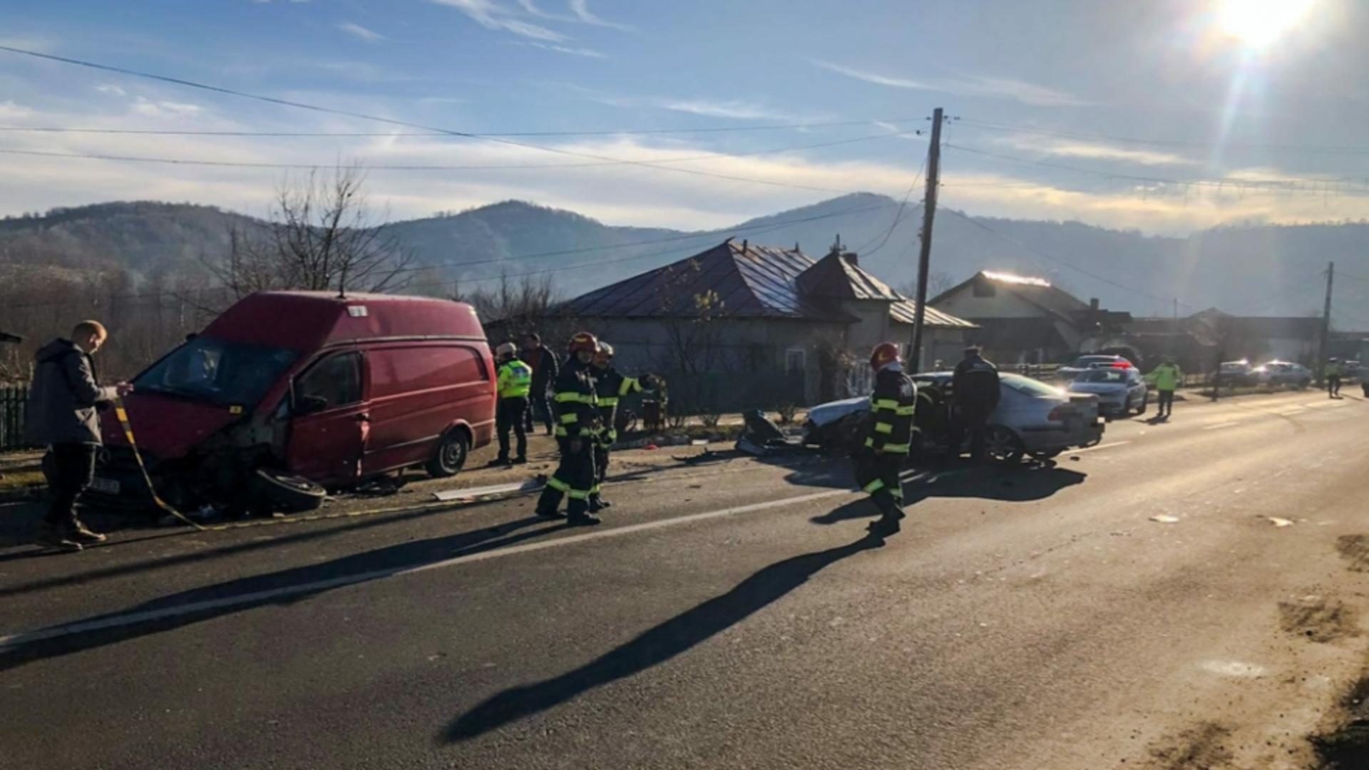 Accident grav în Dâmbovița