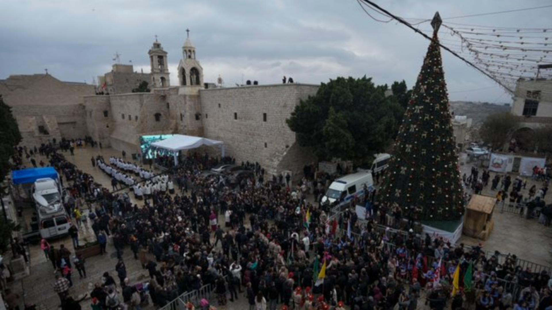 Ceremoniile de Crăciun au început deja în Țara Sfântă - Mii de turiști au venit la marea sărbătoare