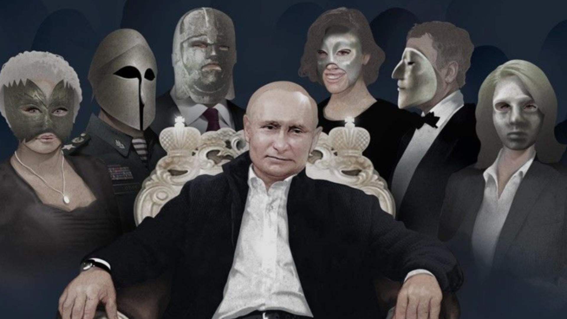 Oamenii lui Putin (grafică Proekt.media)