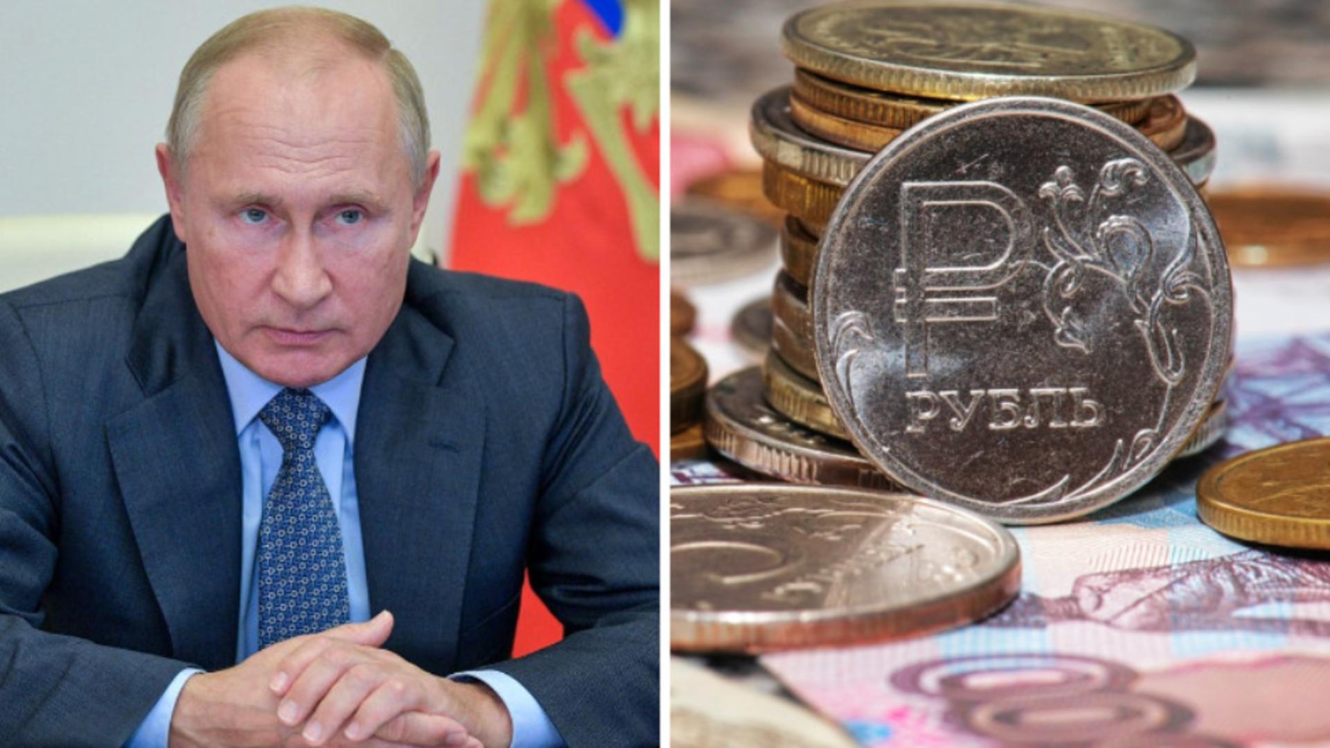 Rusia, prima înfrângere după sancțiunile de la Bruxelles - A recunoscut oficial explozia deficitului în 2023