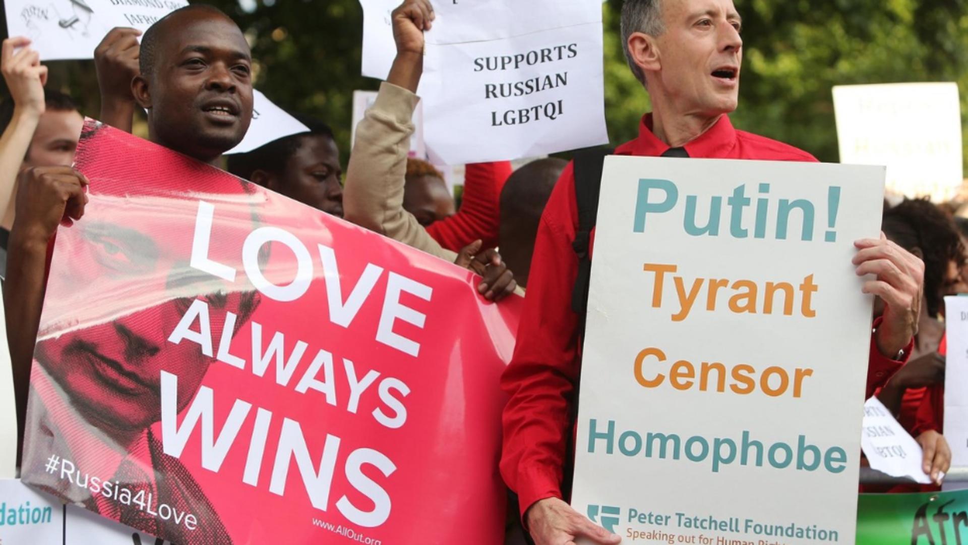 Protest LGBT la Londra (Profimedia)