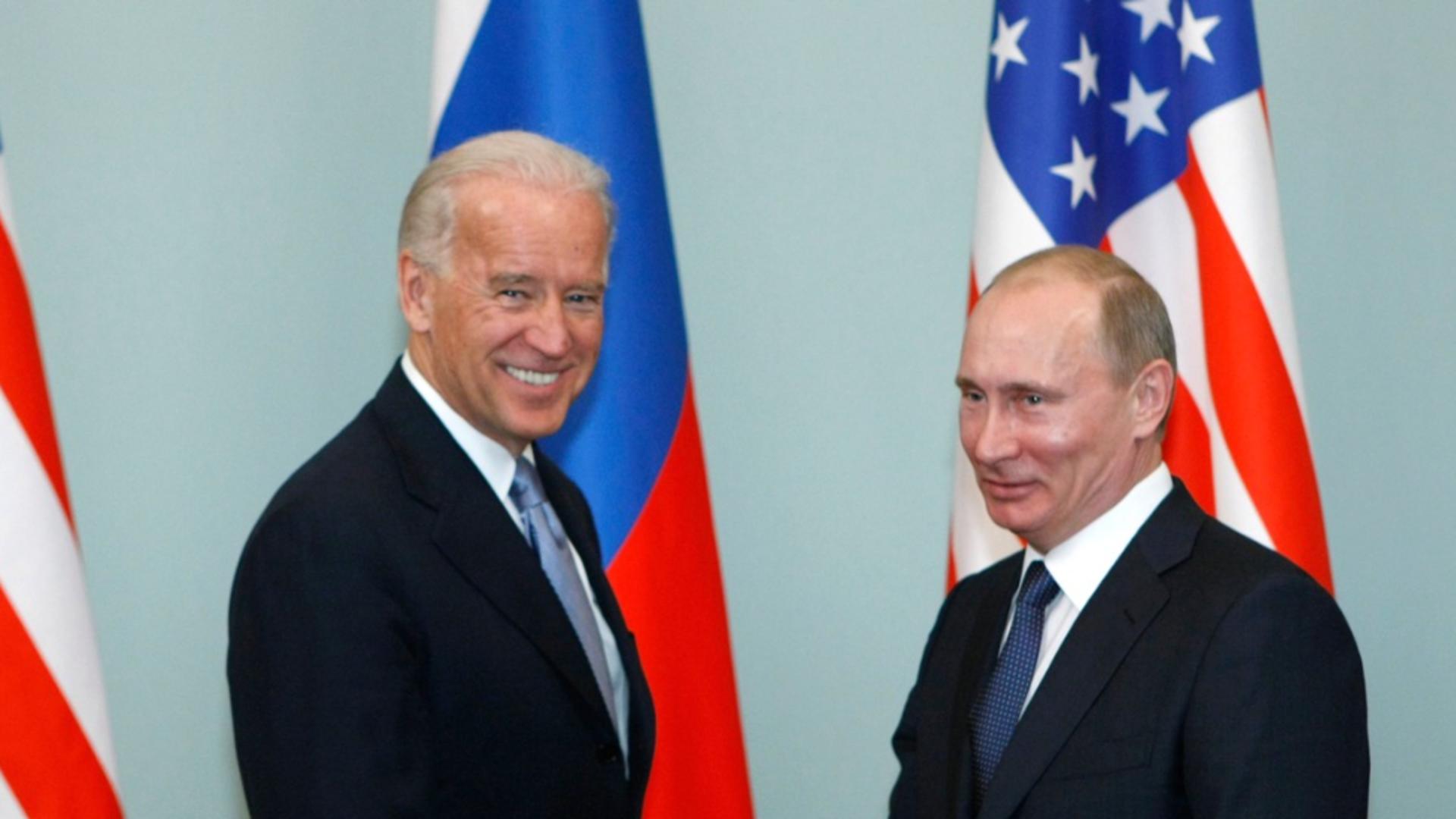 Joe Biden si Vladimir Putin (2011 - Profimedia)