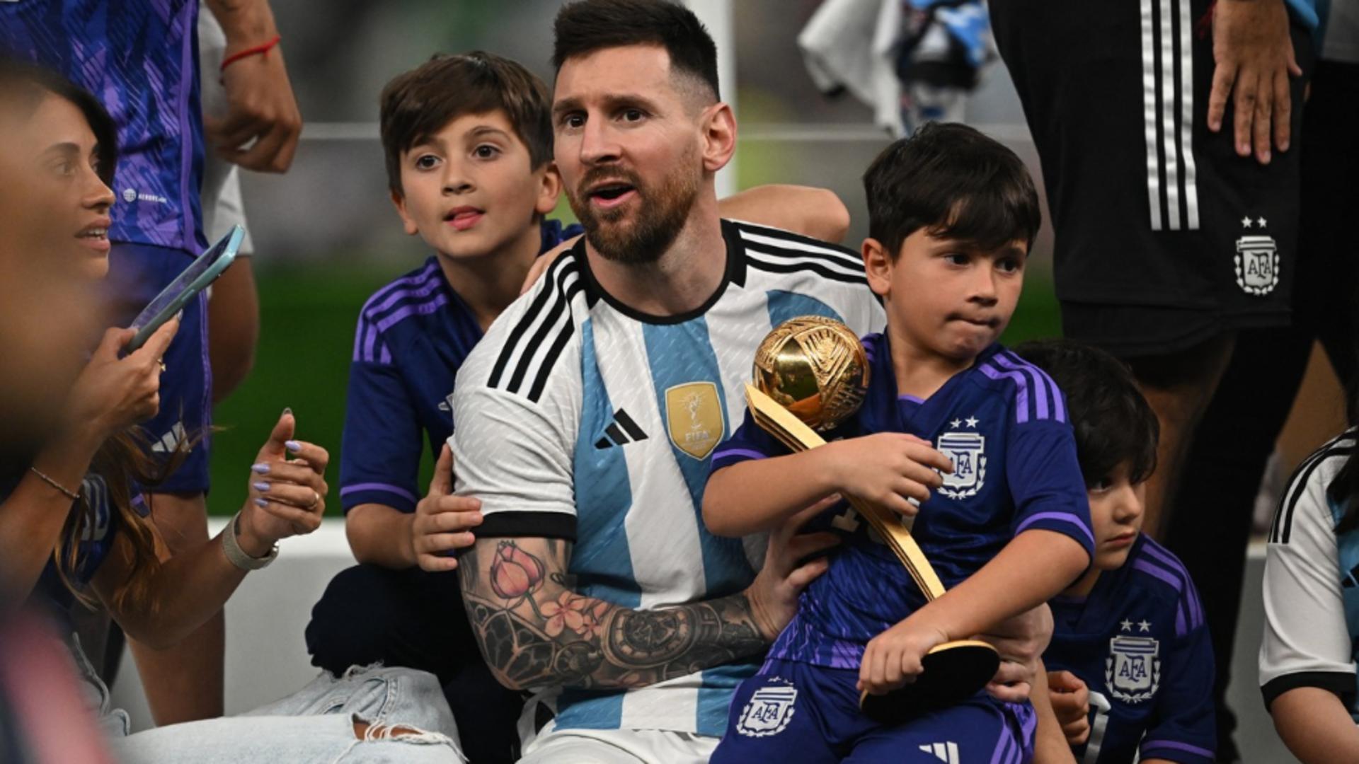 Lionel Messi și familia / Foto: Profi Media