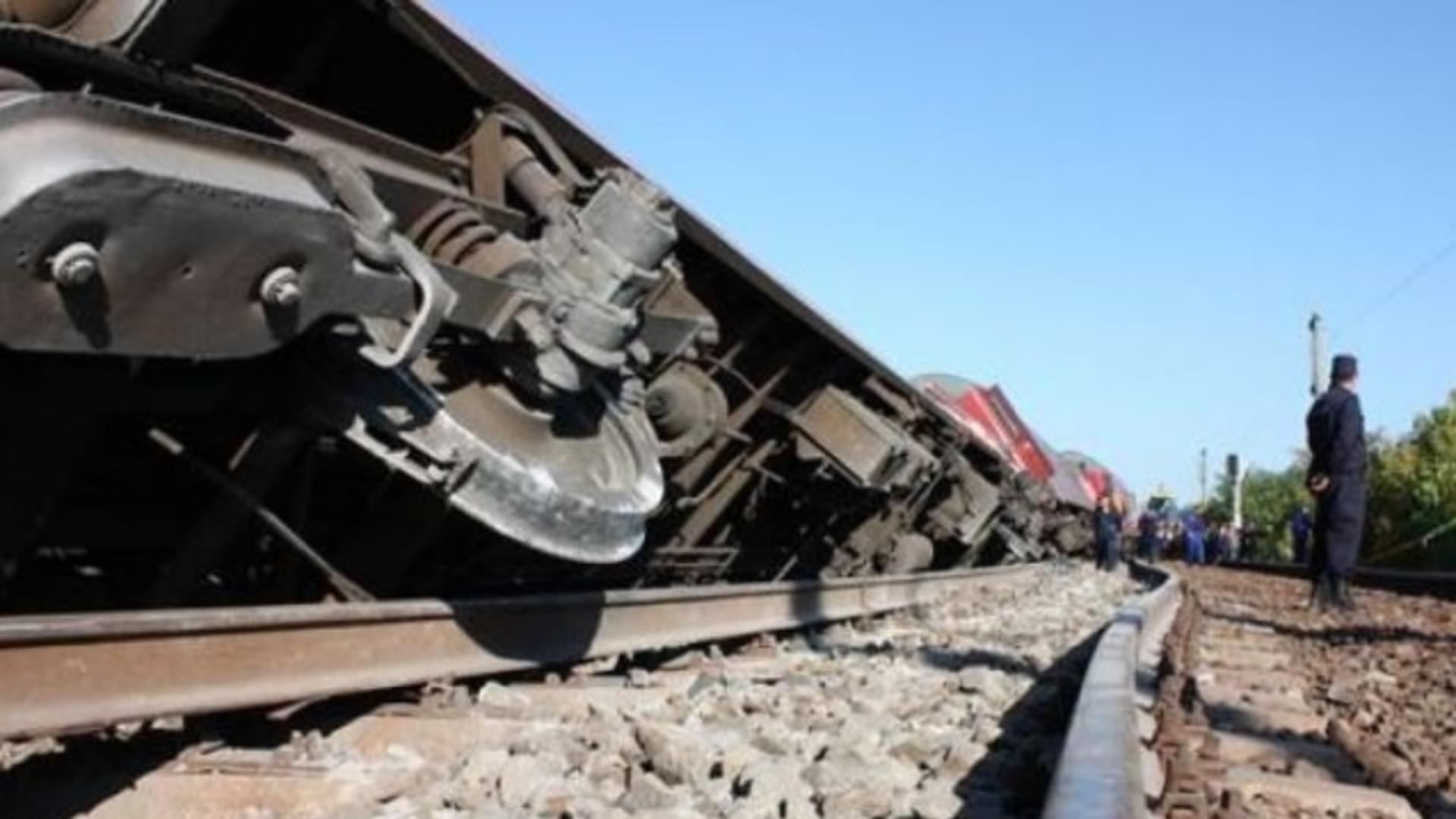 Accident feroviar grav: un tren încărcat cu amoniac a deraiat / Foto: Arhivă