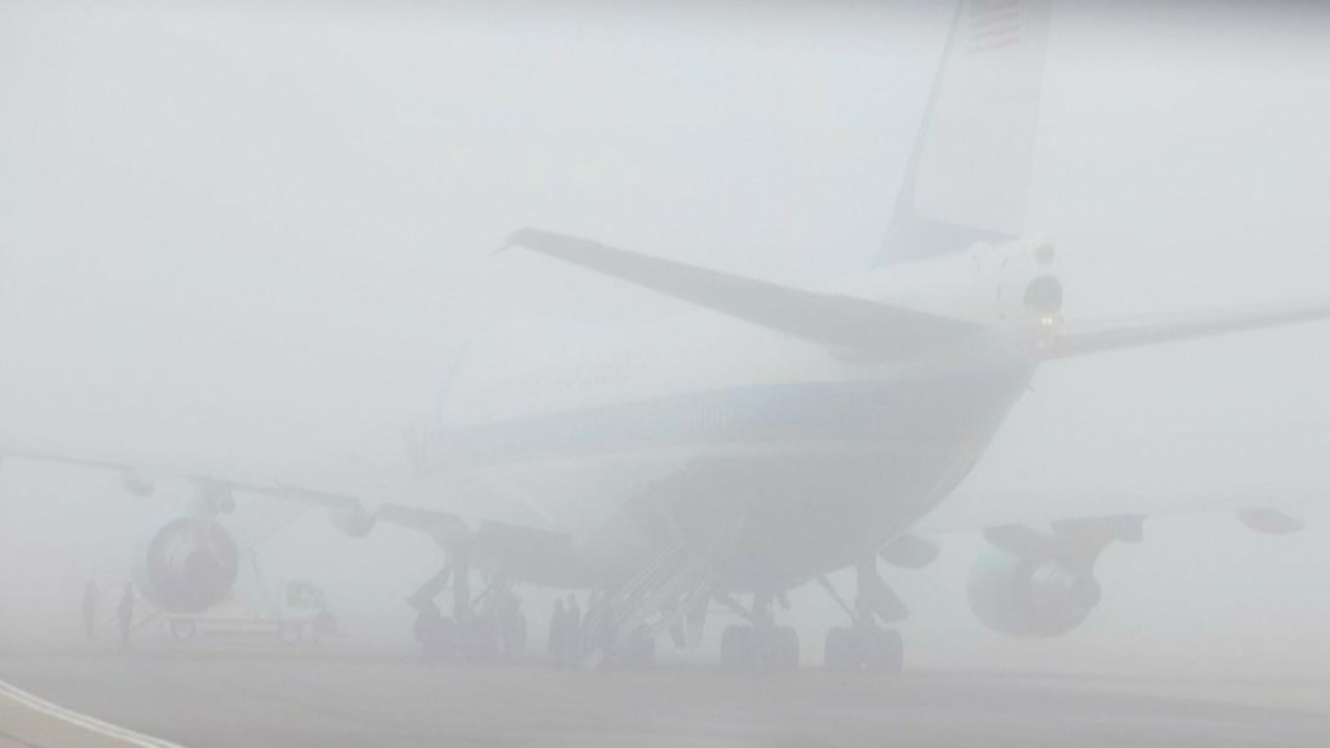 Ceață aeroport