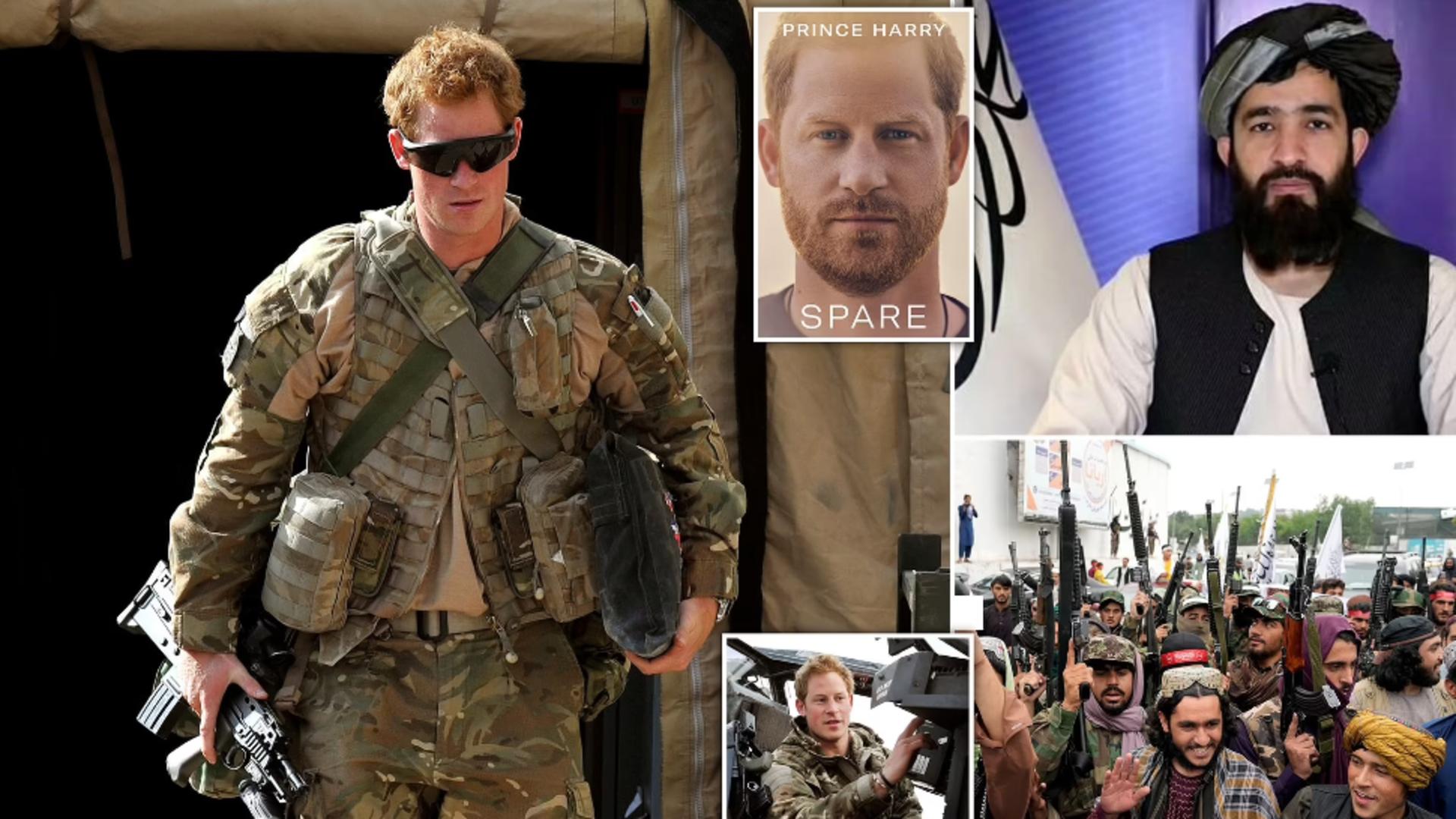Prințul Harry i-a înfuriat pe TALIBANI Foto: Daily Mail