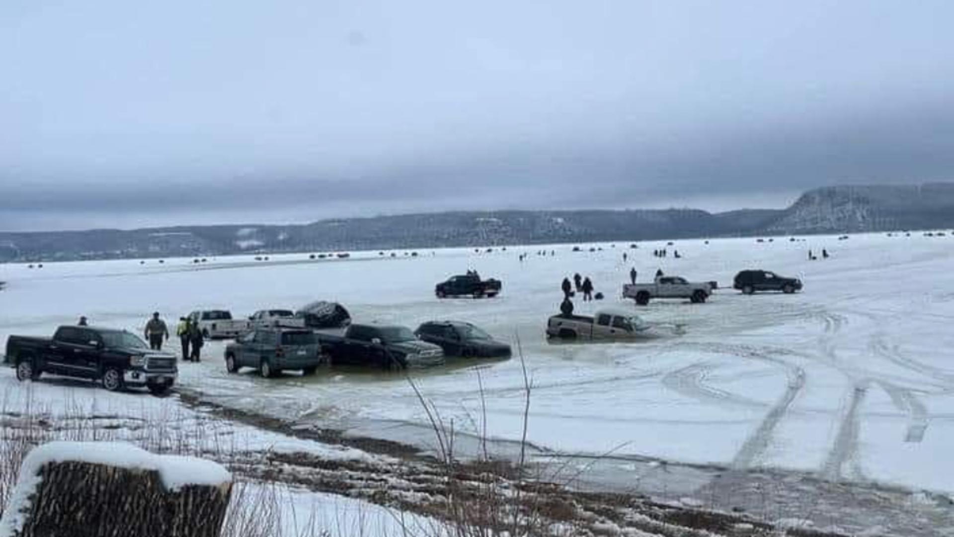 Lacul Pepin, Minnesota/ Foto: Twitter