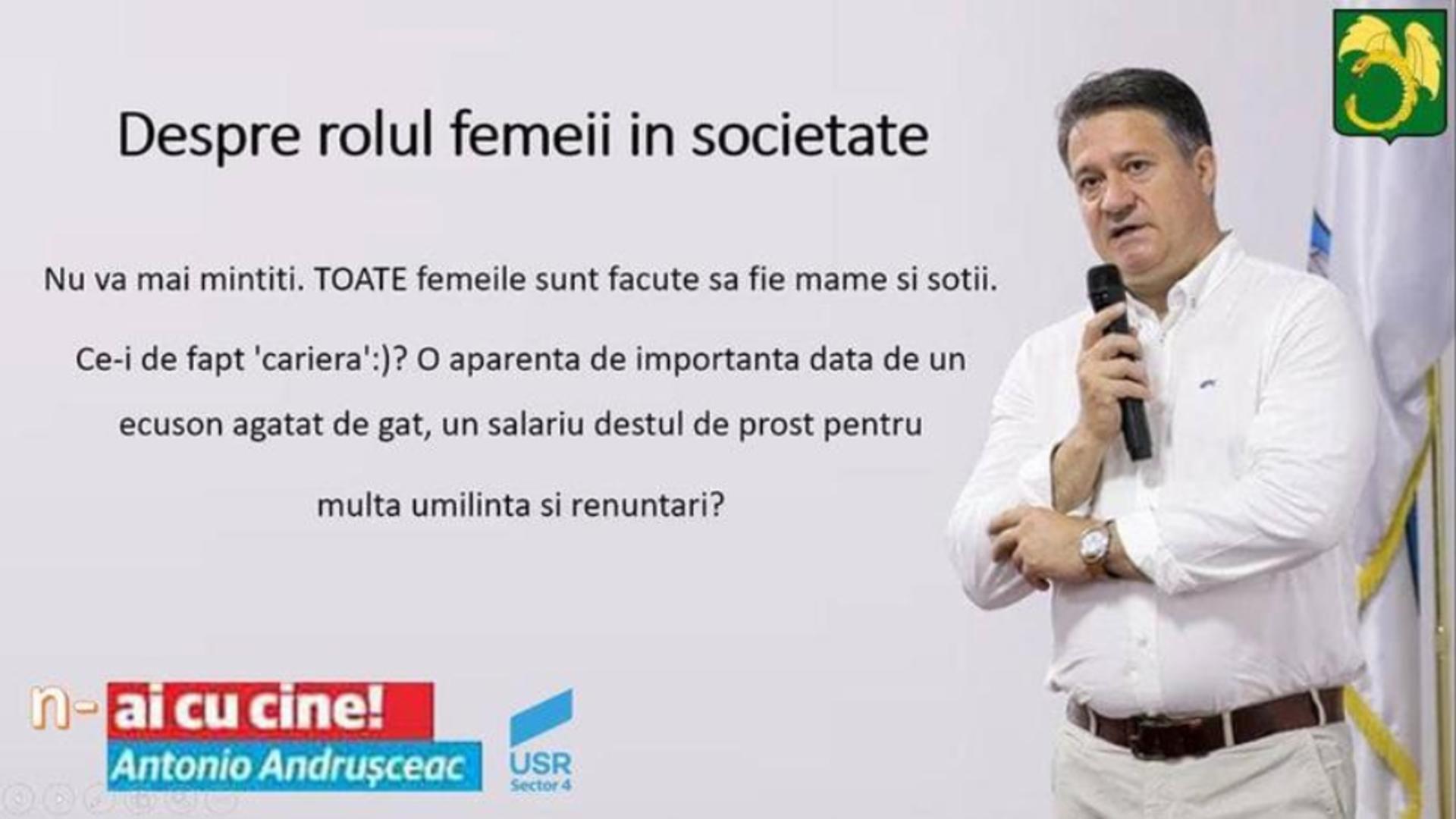 Pe când demiterea lui Antonio Andrușceac din Camera Deputaților? Ar fi un gest de decență