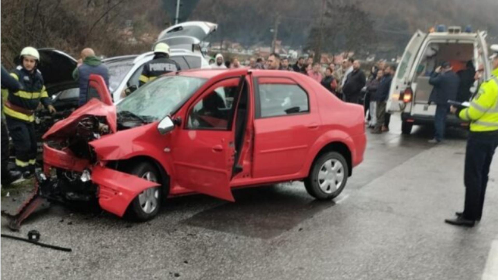 Accident Hunedoara/ Foto: ISU Hunedoara
