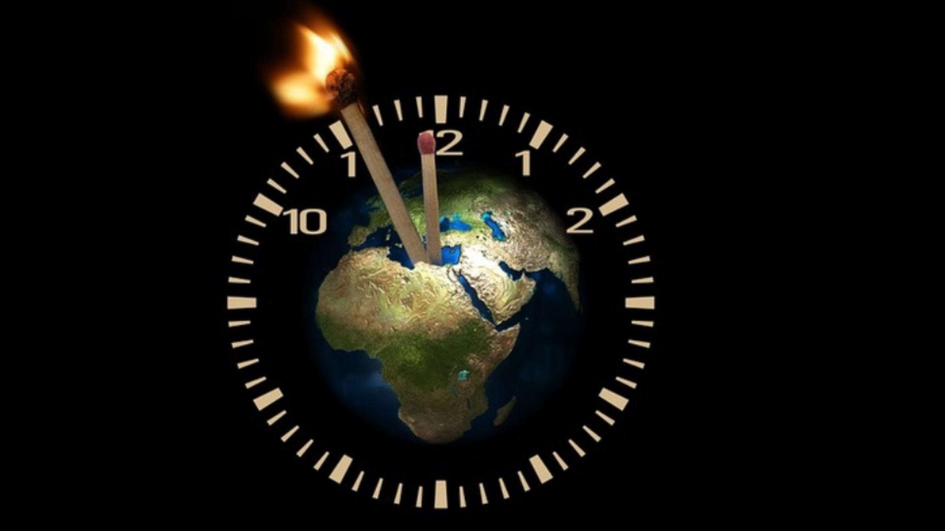 Ceasul Apocalipsei va fi setat astăzi - cât timp mai are omenirea?