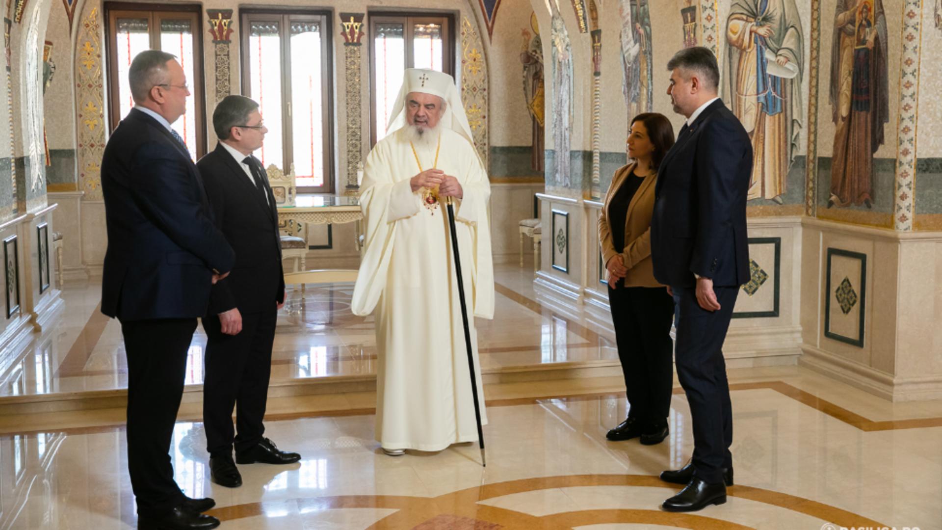 Patriarhul Daniel, discuții cruciale despre discriminarea Mitropoliei Basarabiei - Întâlnire cu șeful Parlamentului Republicii Moldova