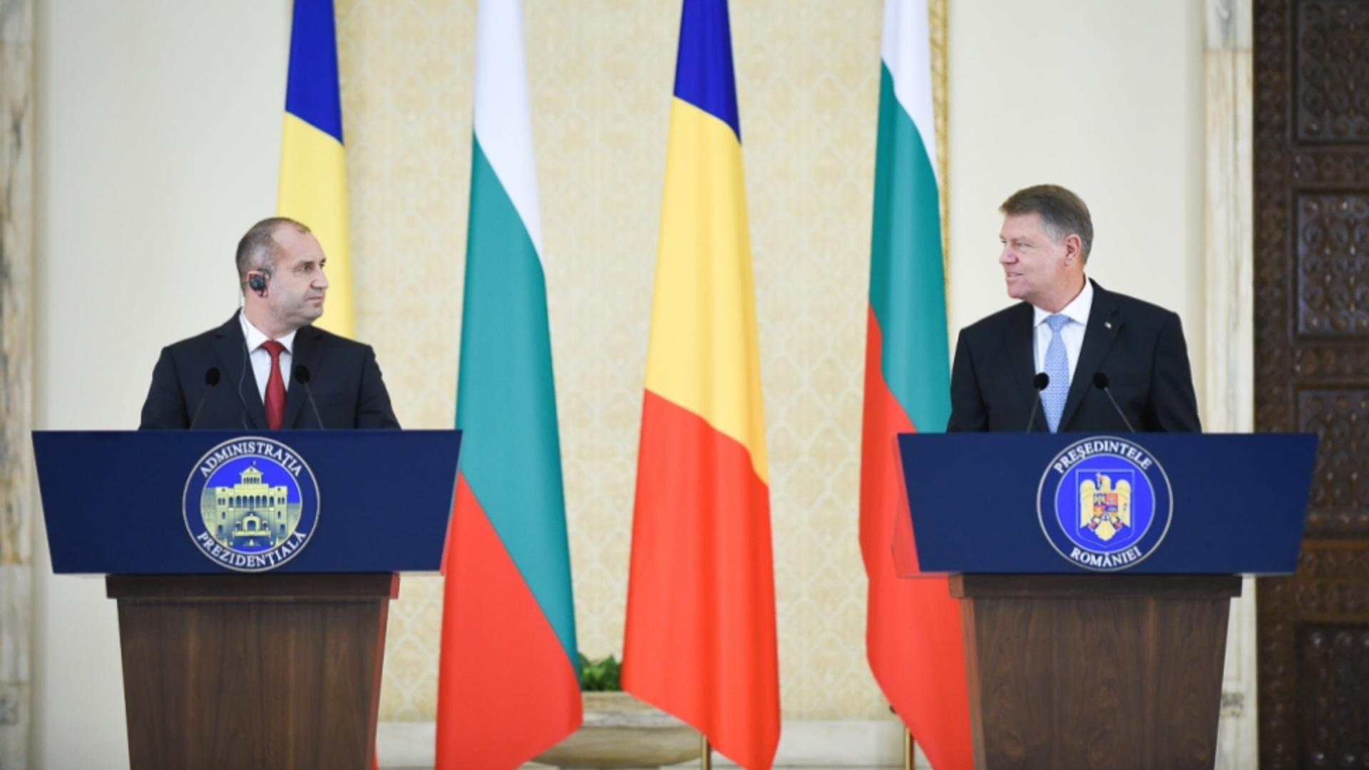 Klaus Iohannis și Rumen Radev / Foto: presidency.ro
