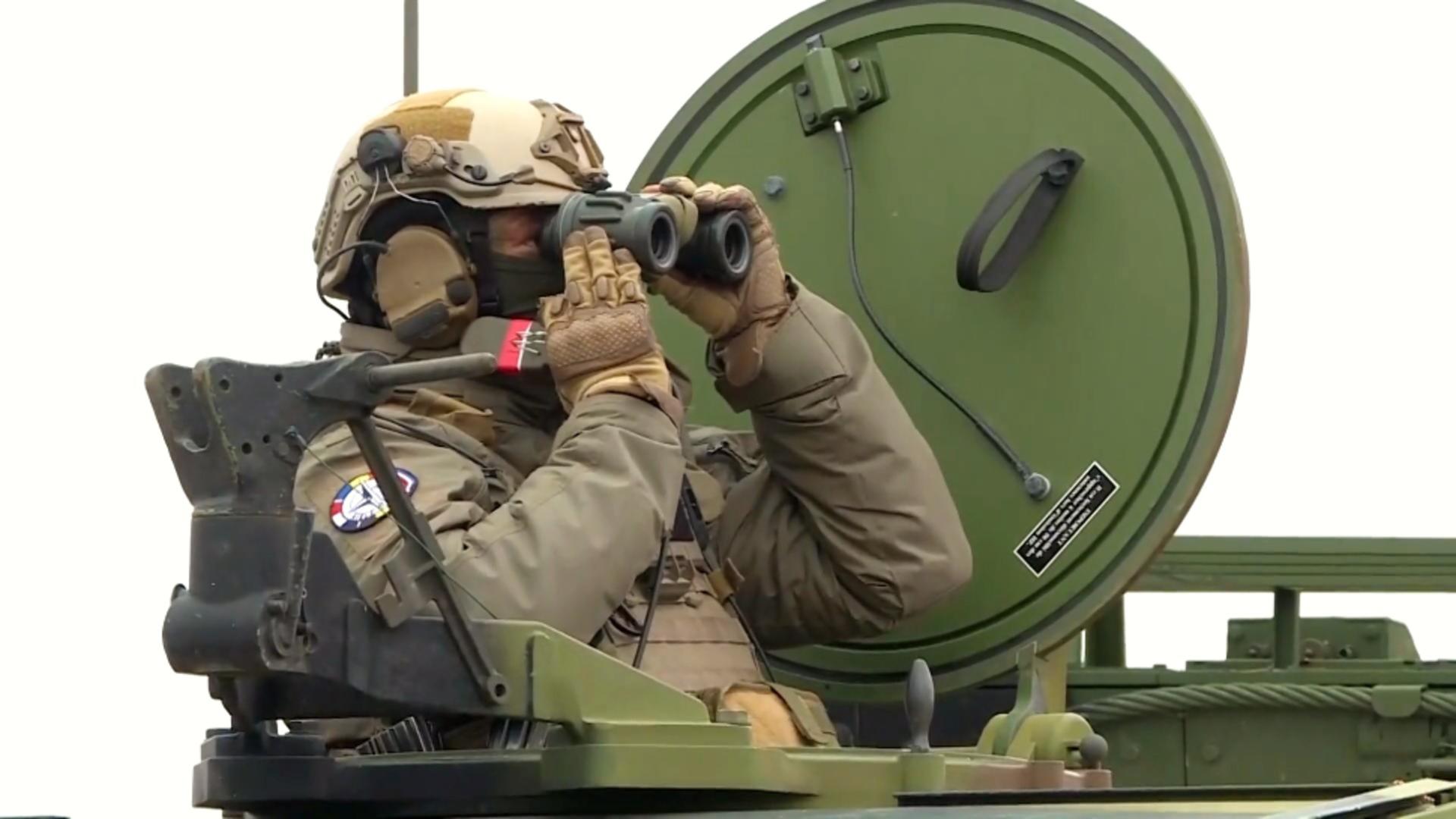 Militarii NATO se antrenează lângă Galați