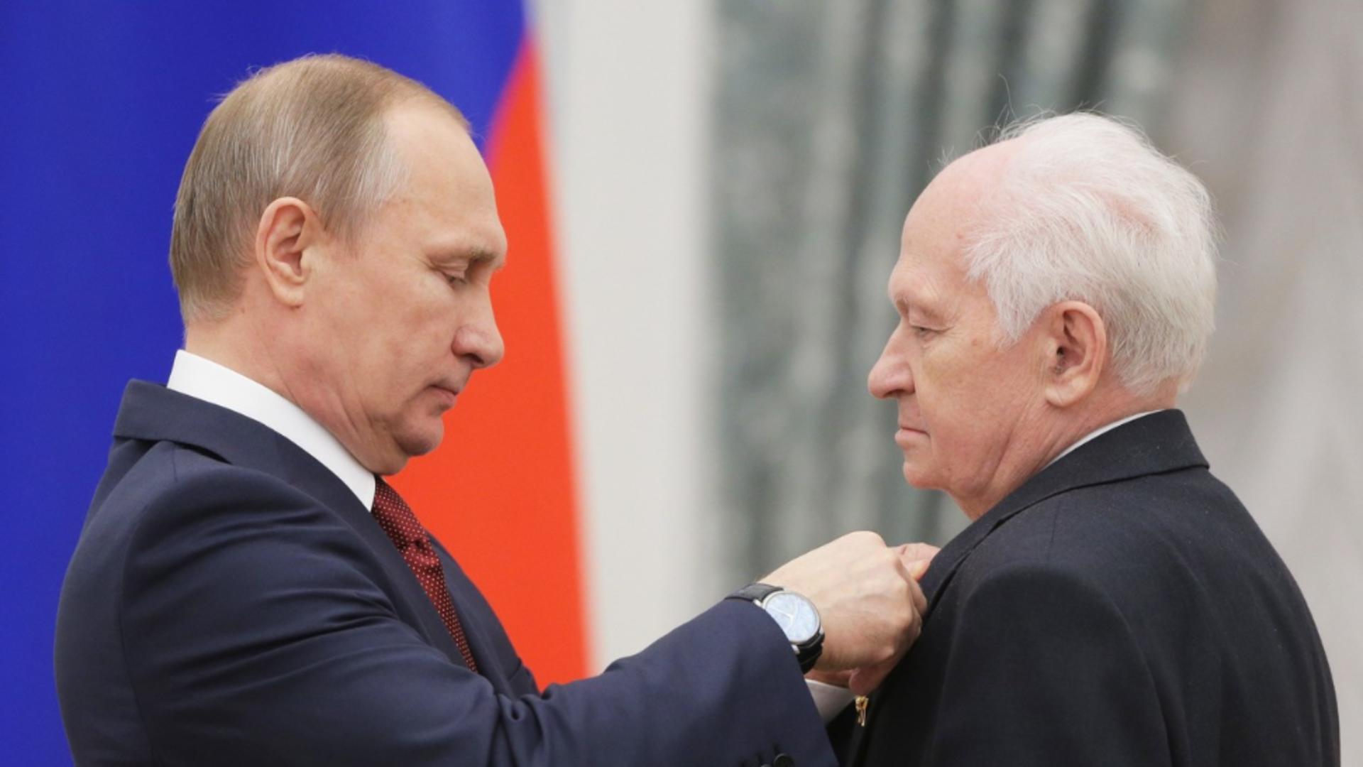 Vladimir Putin și Pavel Kamnev/ Foto: Profimedia